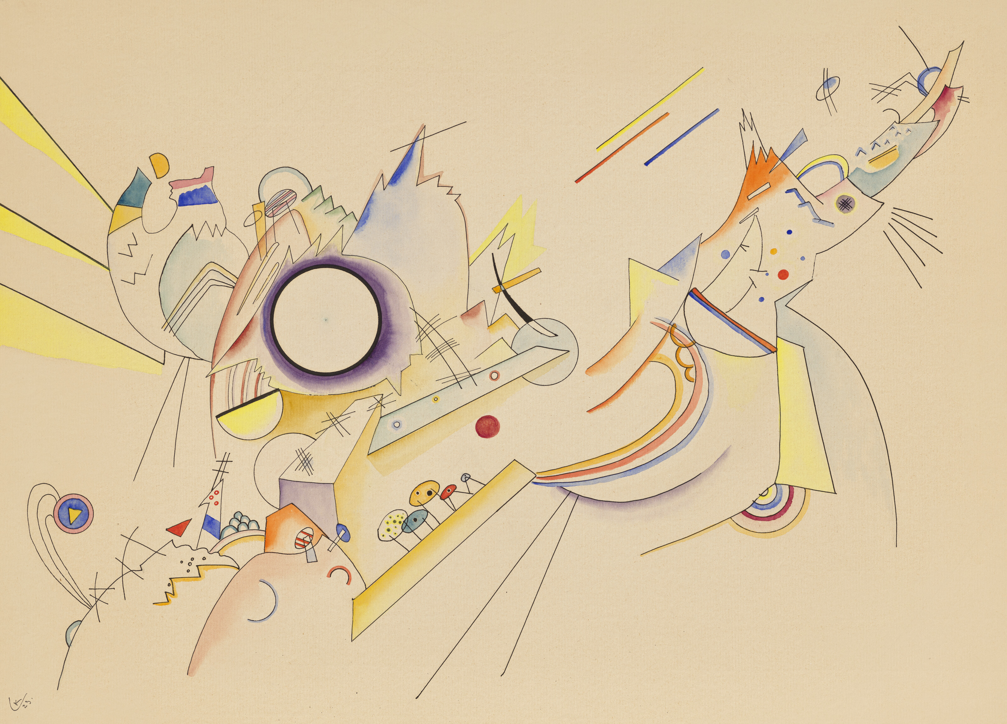 WASSILY KANDINSKY (1866-1944), Ohne Titel | Christie's