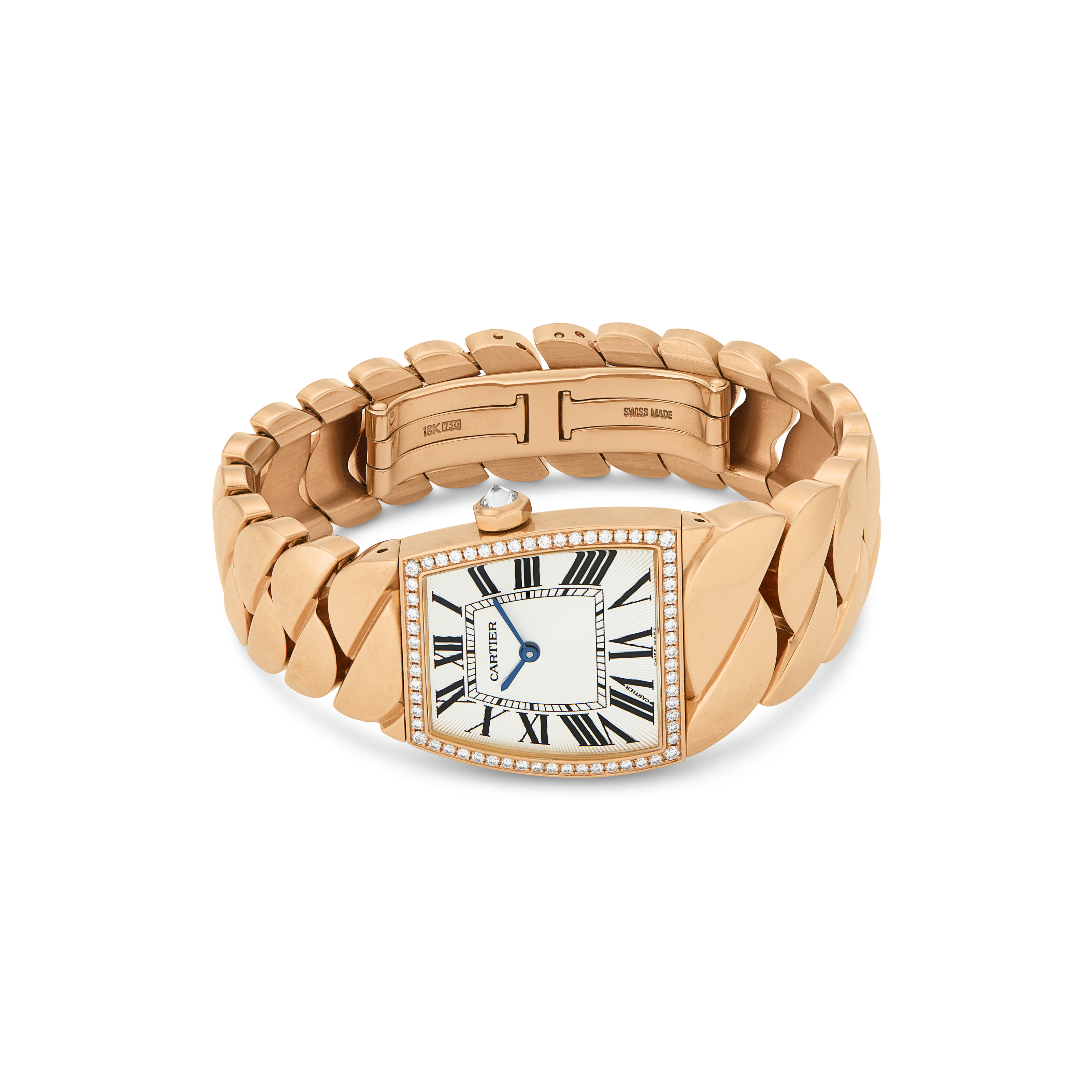 CARTIER DIAMOND AND ROSE GOLD 'LA DONA' WRISTWATCH image 3