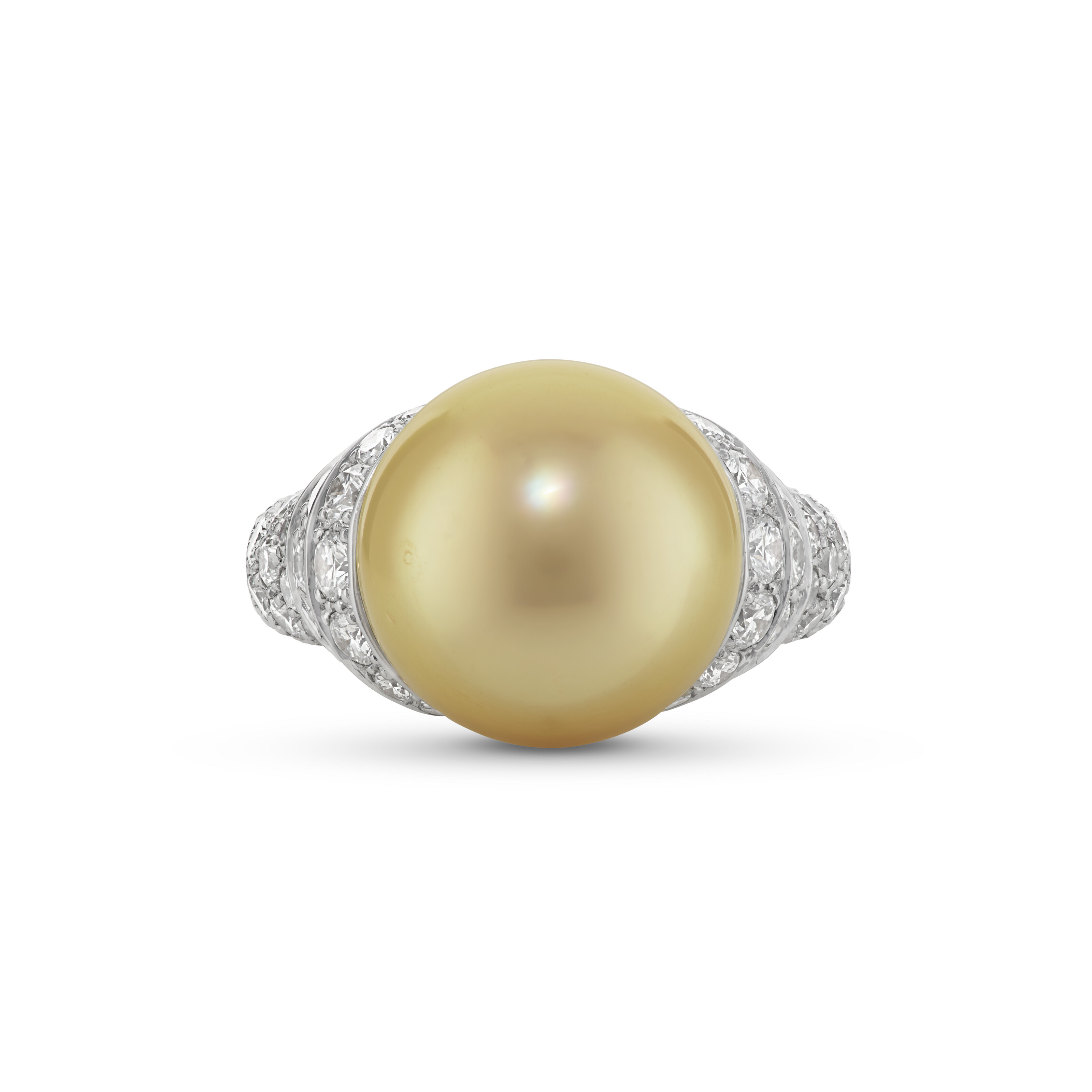 ADLER TWO CULTURED PEARL AND DIAMOND RINGS image 8