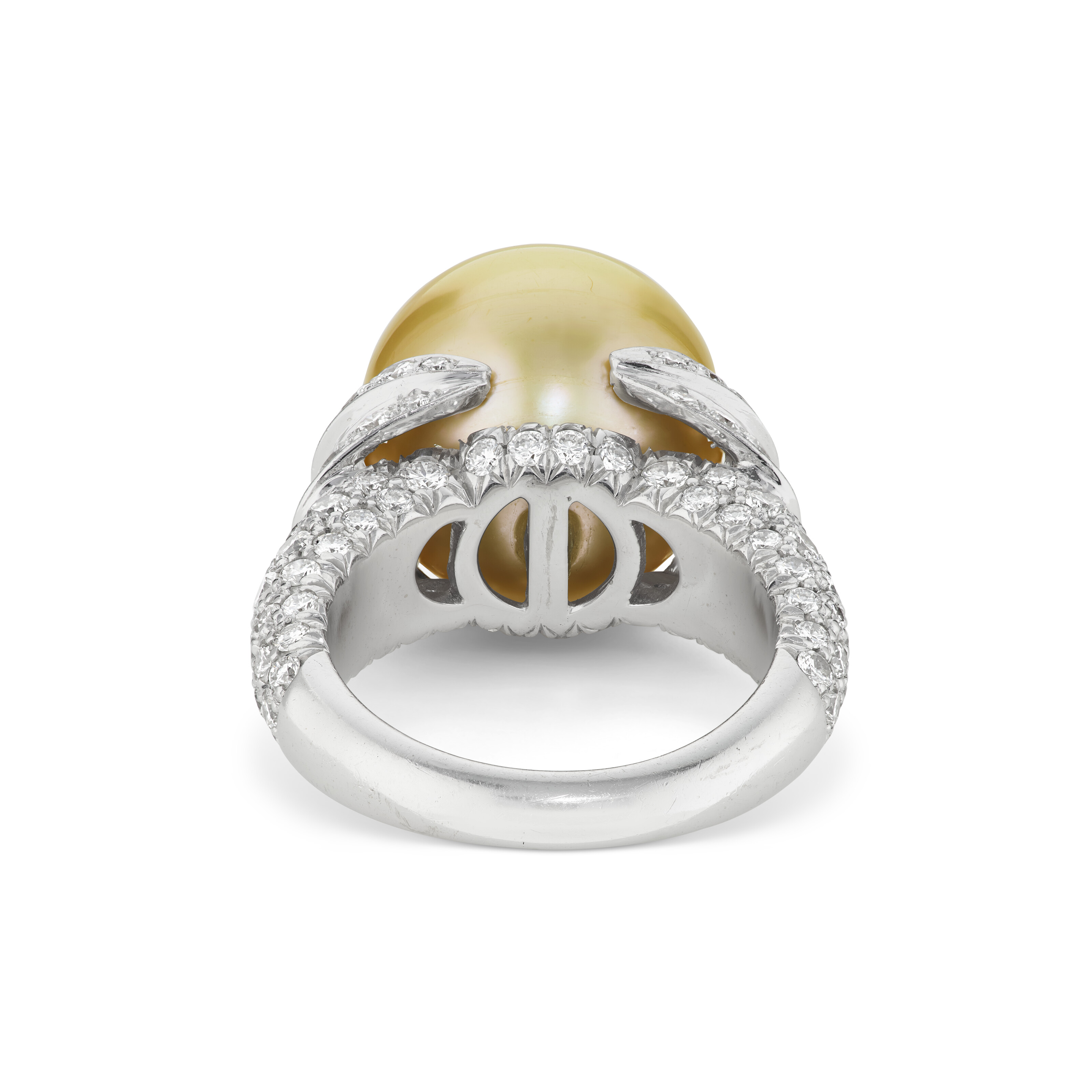 ADLER TWO CULTURED PEARL AND DIAMOND RINGS image 9