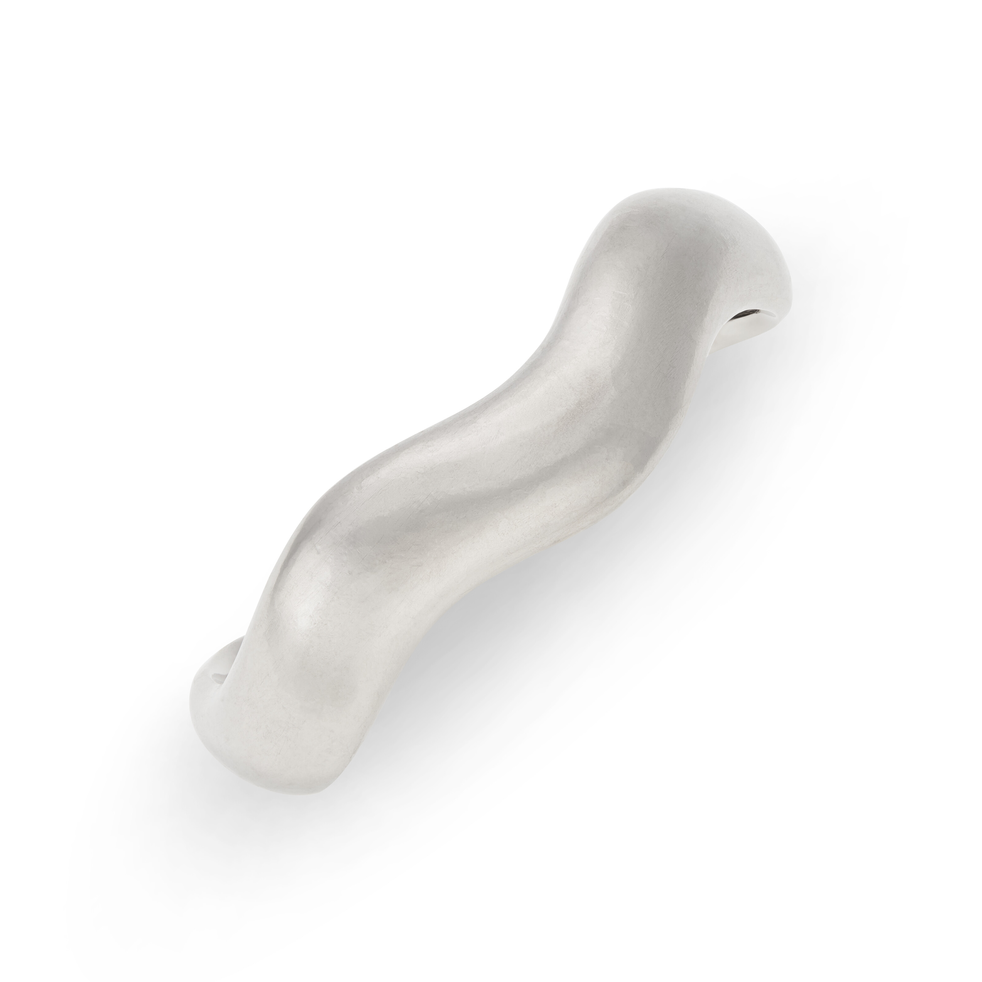 BELPERRON PAIR OF GOLD AND WHITE GOLD 'WAVE' CUFF BRACELETS image 5