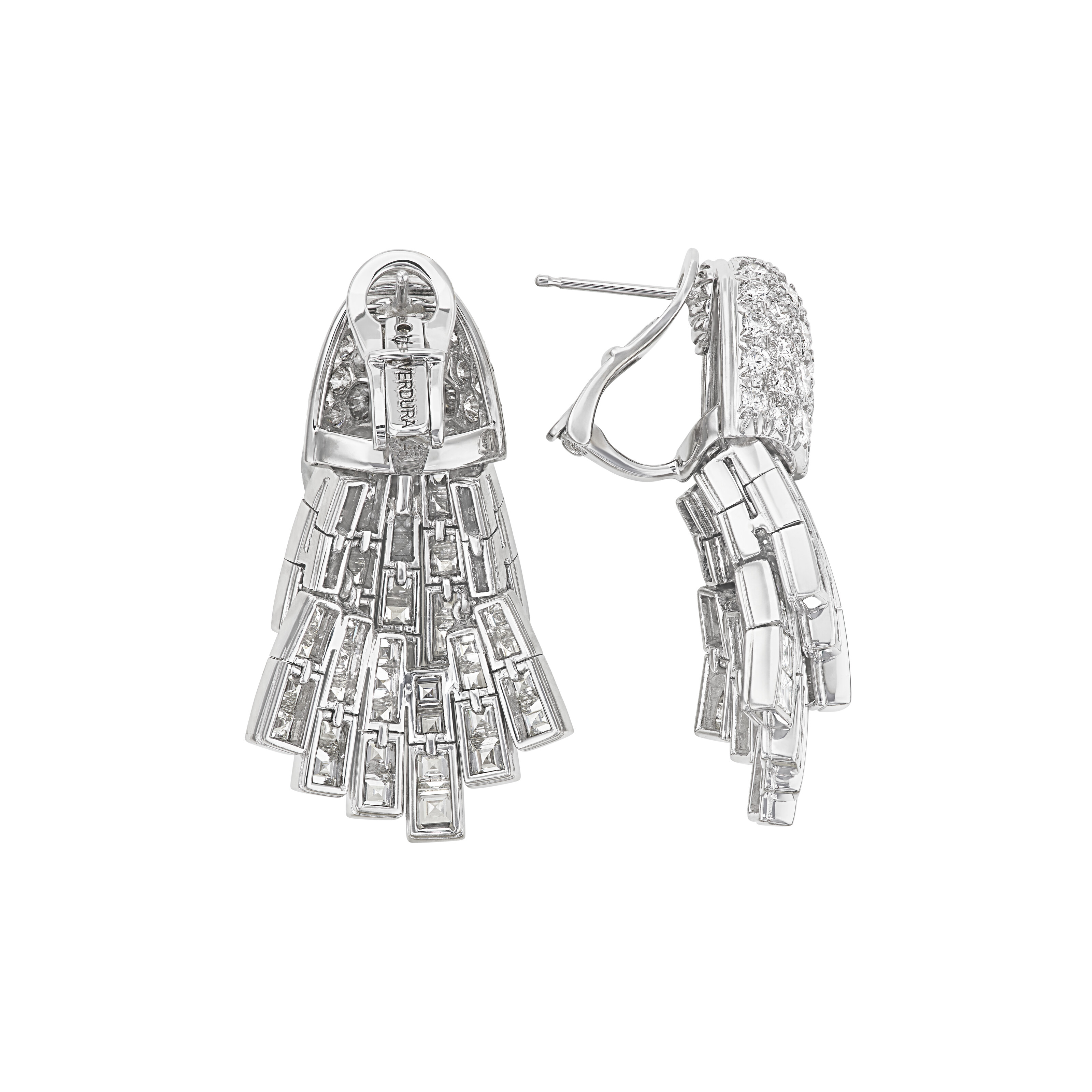 VERDURA DIAMOND EARRINGS image 3