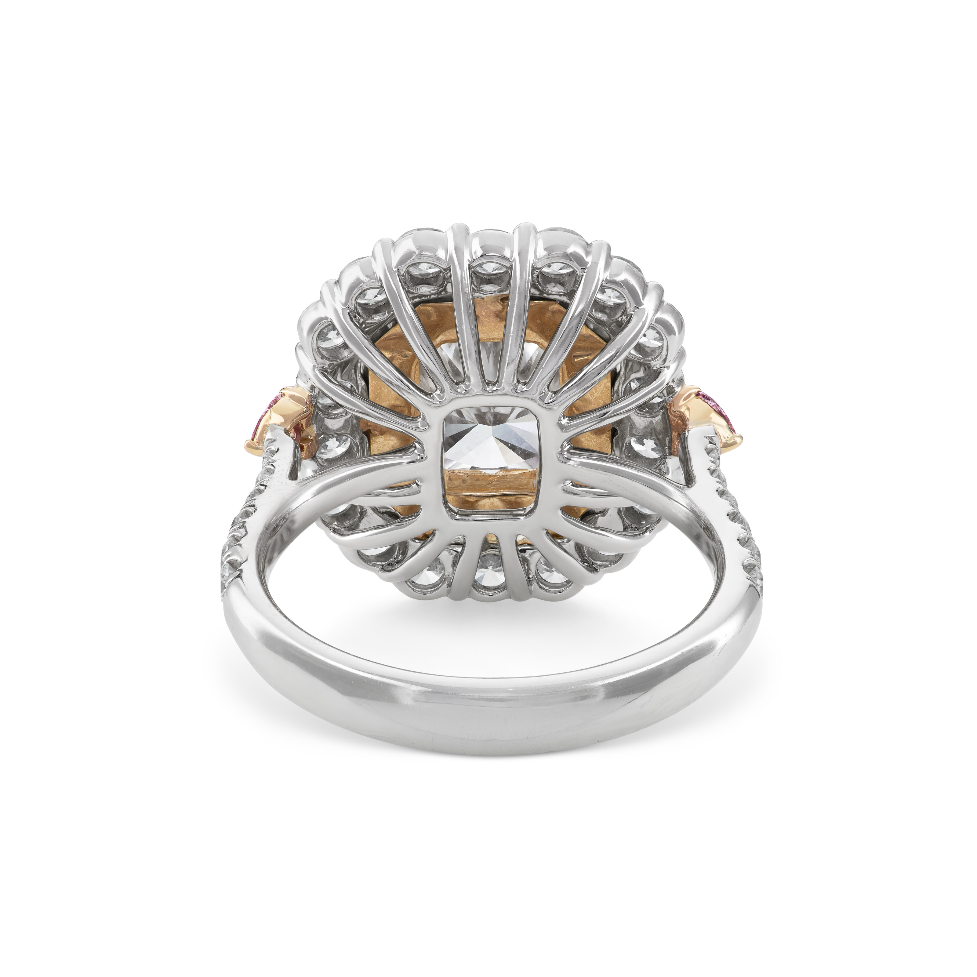 DIAMOND AND COLORED DIAMOND RING image 5