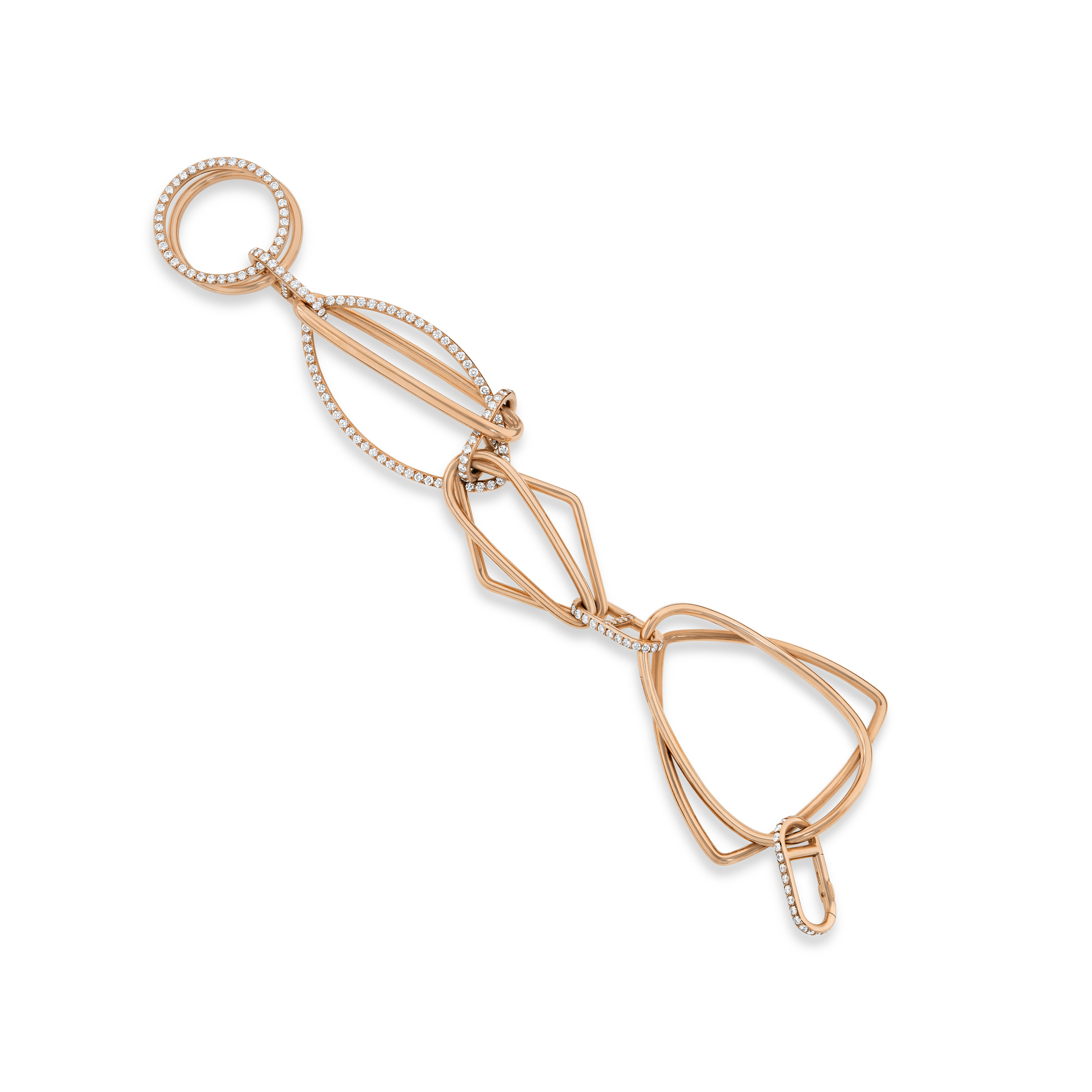 POMELLATO SET OF DIAMOND AND ROSE GOLD JEWELRY image 4