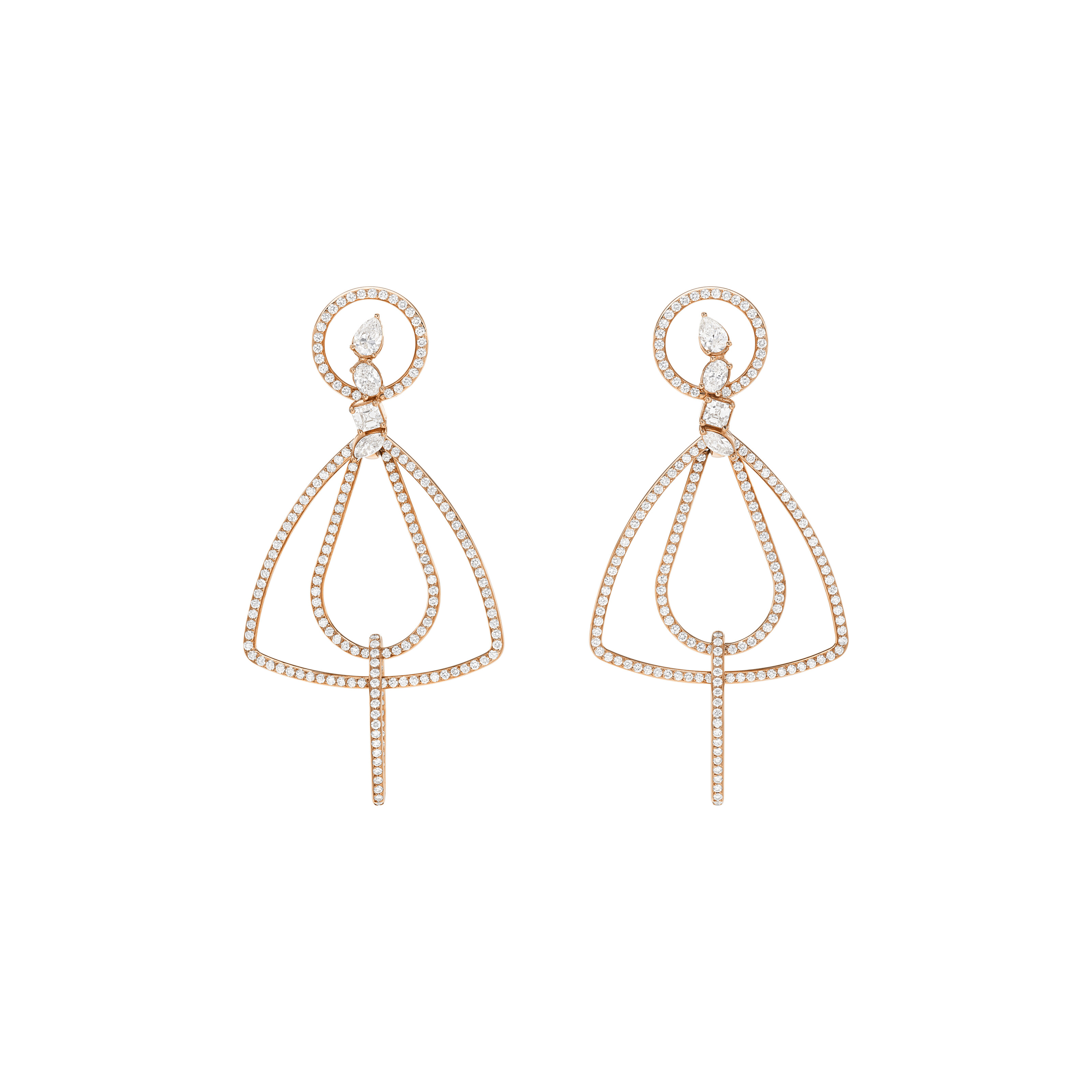 POMELLATO SET OF DIAMOND AND ROSE GOLD JEWELRY image 5