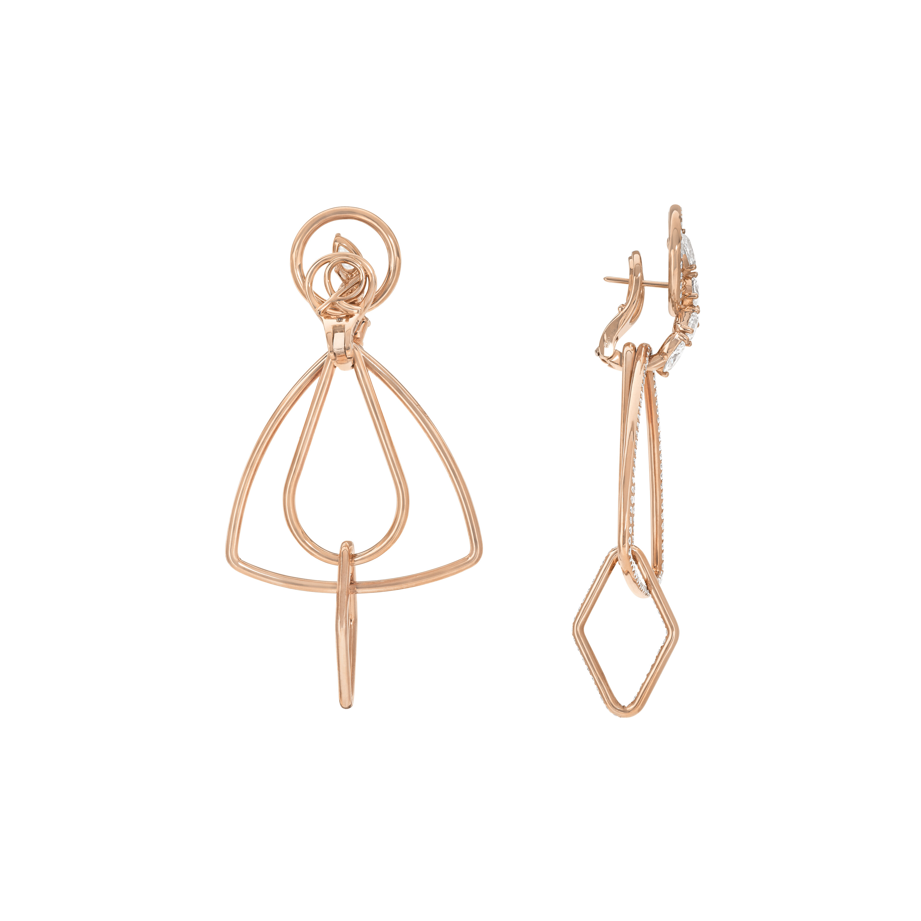 POMELLATO SET OF DIAMOND AND ROSE GOLD JEWELRY image 6