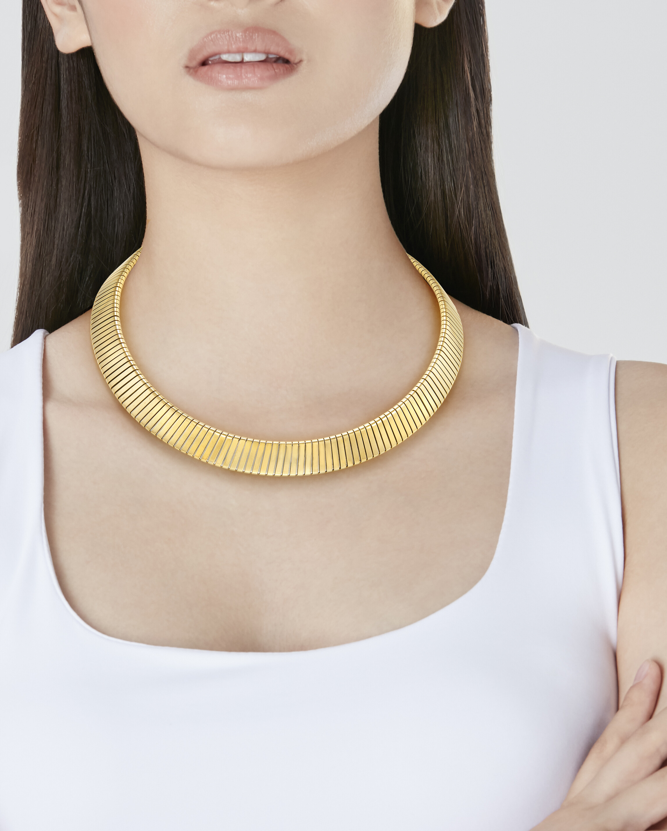 BULGARI GOLD 'TUBOGAS' NECKLACE image 2