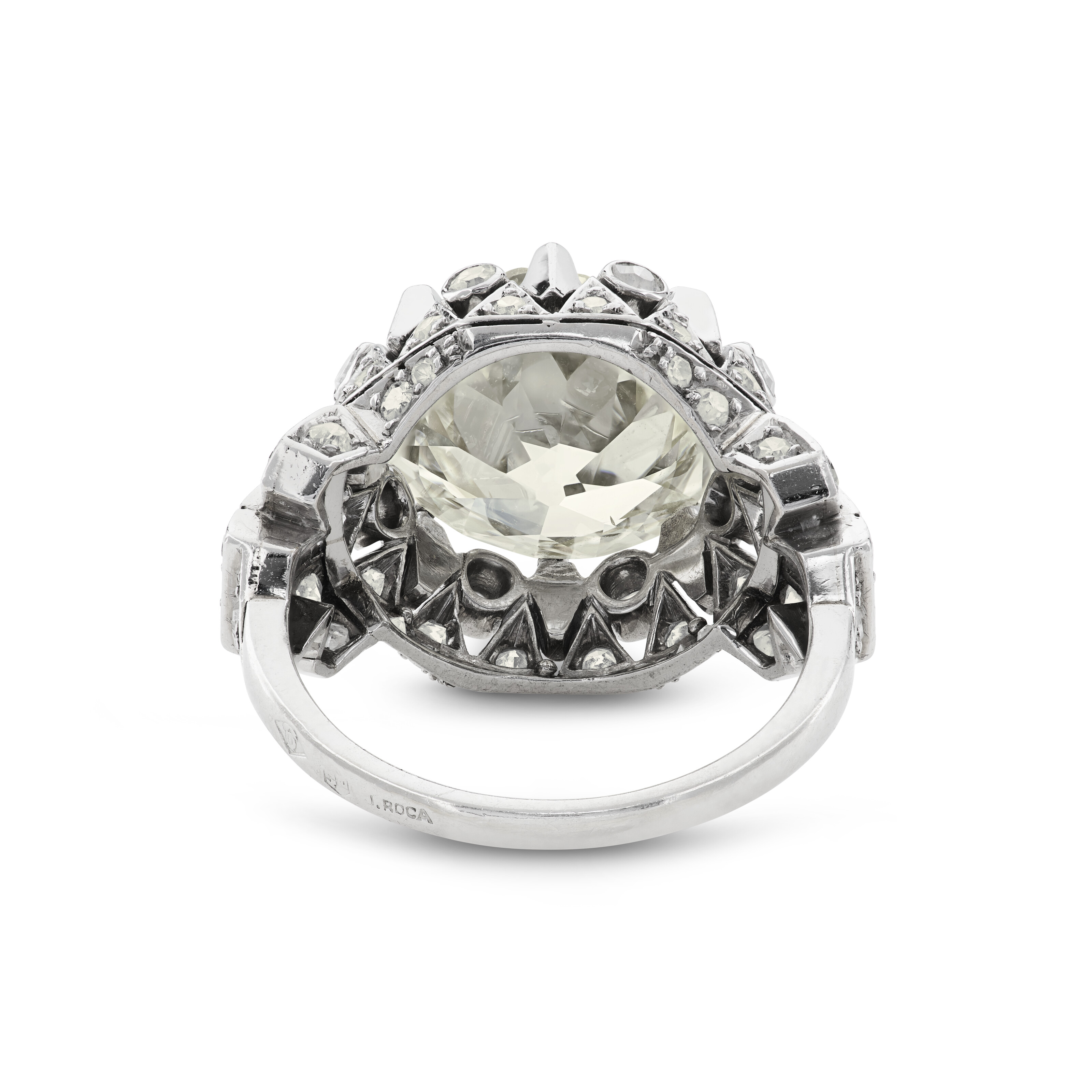 ART DECO DIAMOND RING image 5