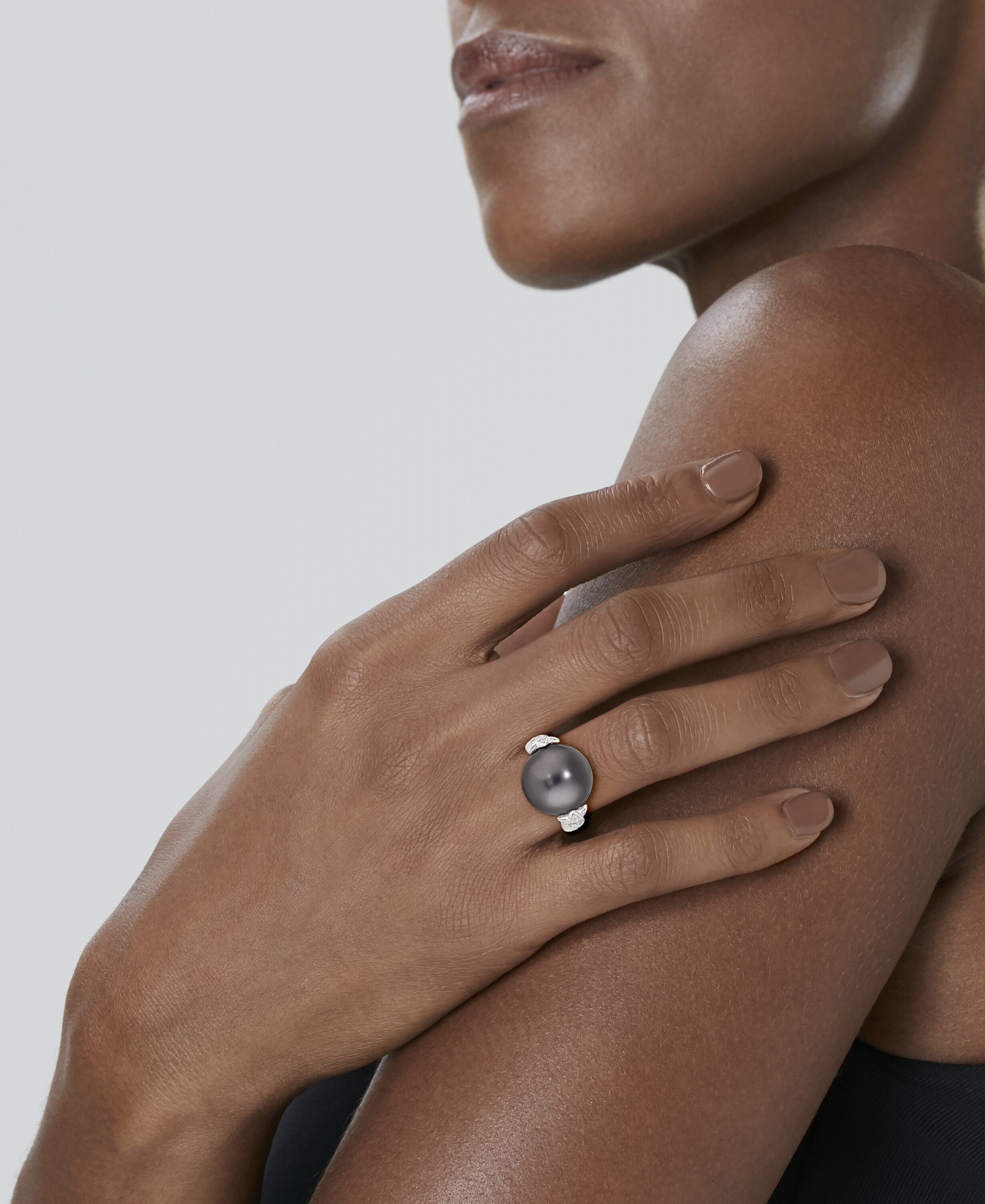 CHANEL SET OF CULTURED PEARL AND DIAMOND ‘COMÈTE’ RINGS image 2