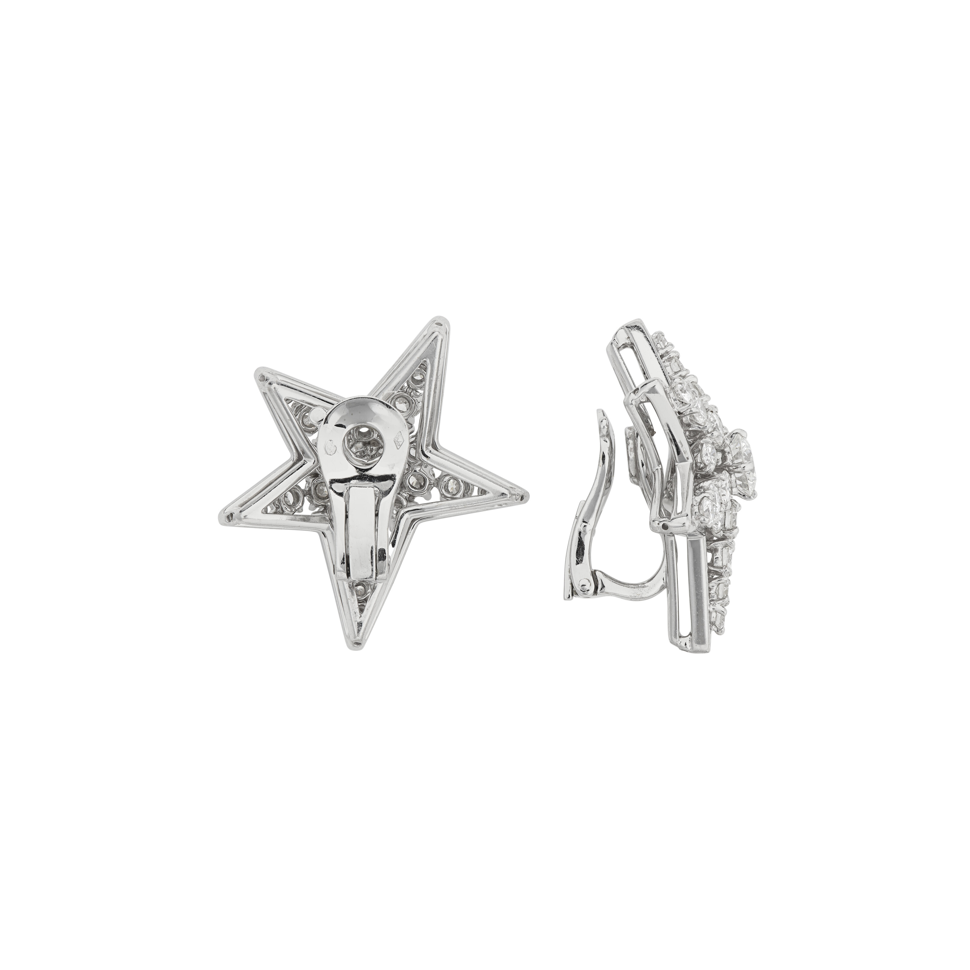 CHANEL DIAMOND 'COMÈTE' EARRINGS image 3