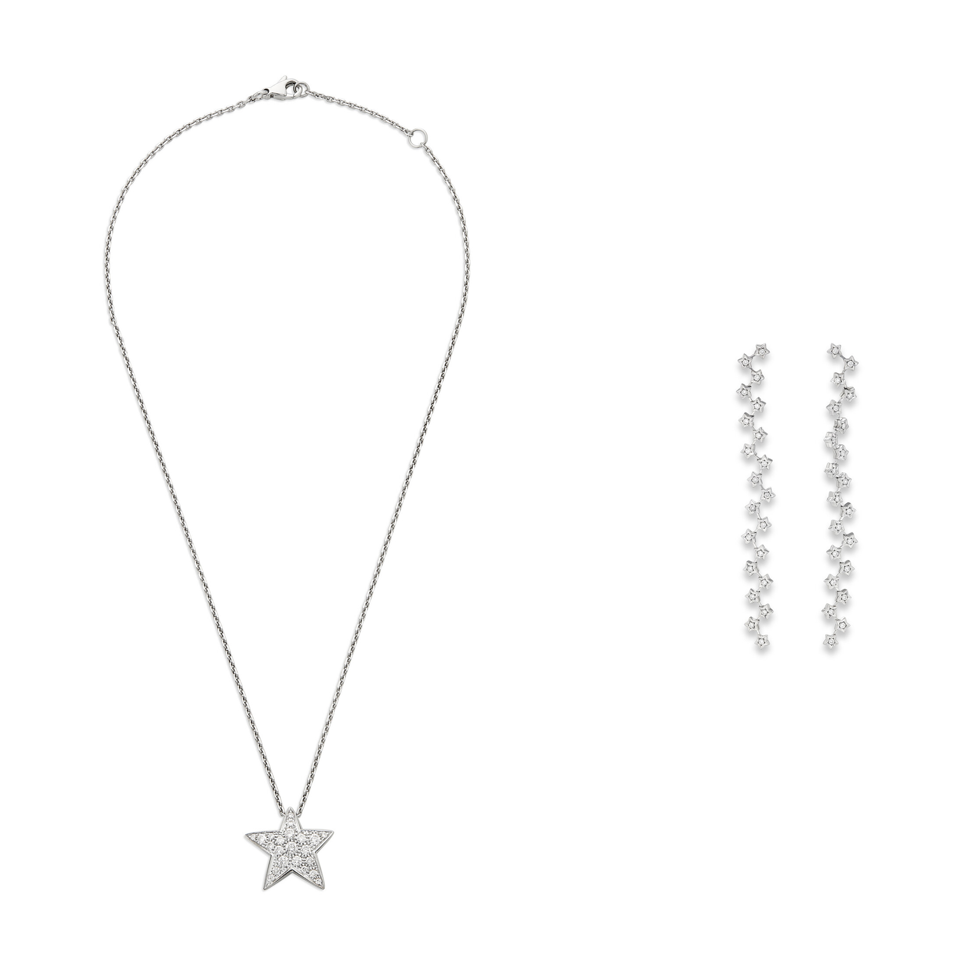 CHANEL SET OF DIAMOND 'COMÈTE' JEWELRY