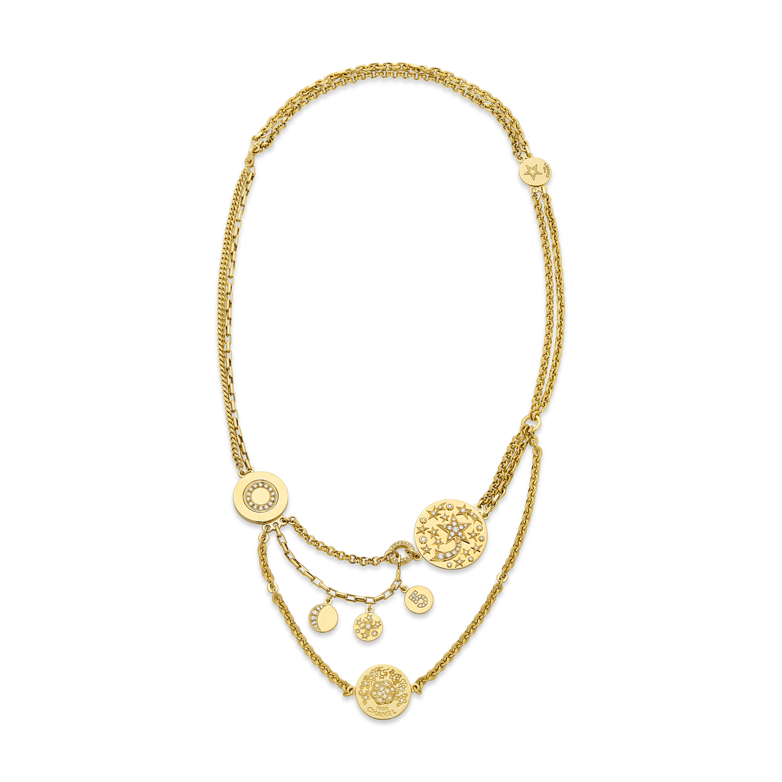 CHANEL SET OF GOLD AND DIAMOND JEWELRY image 3