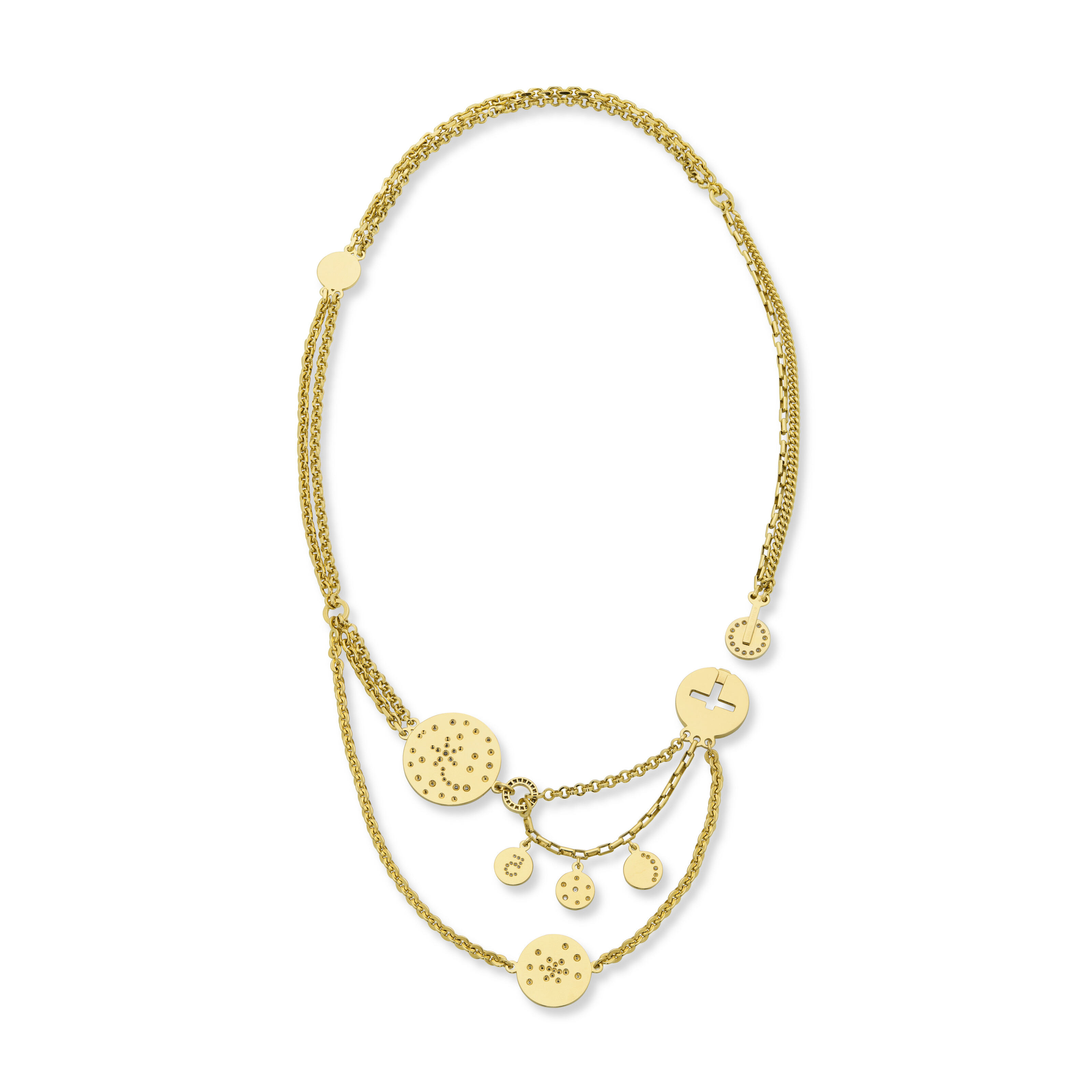 CHANEL SET OF GOLD AND DIAMOND JEWELRY image 4