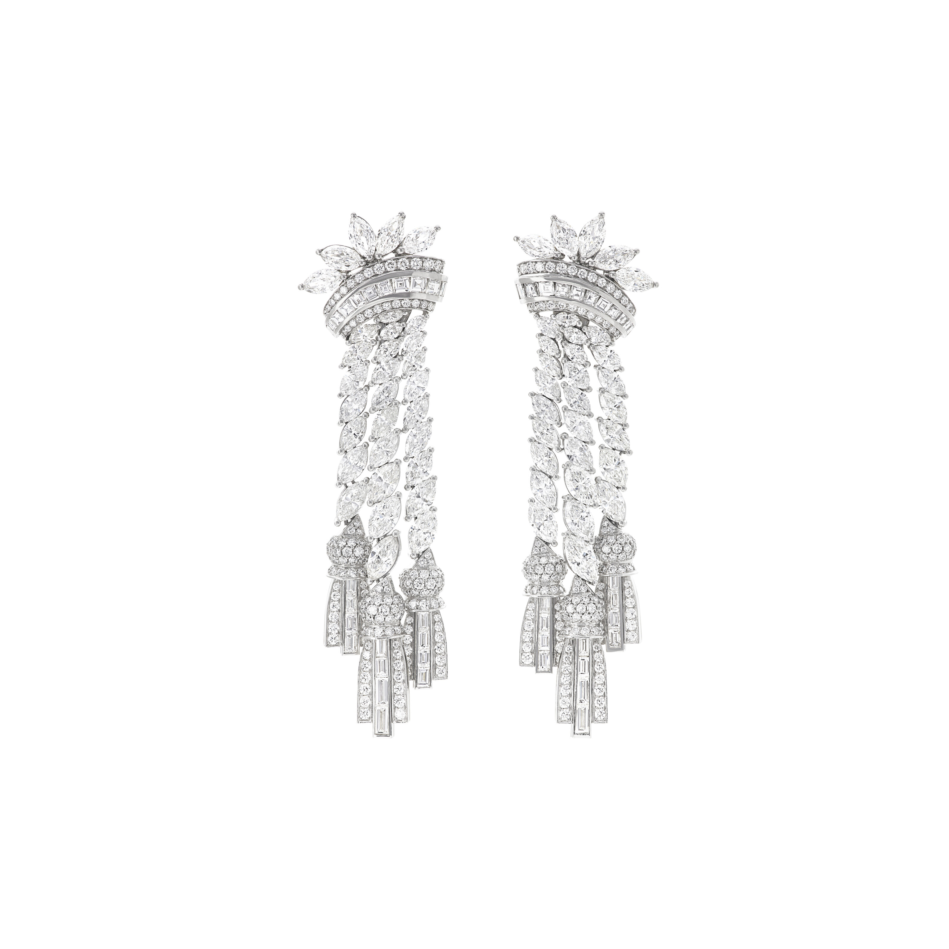 DIAMOND CHANDELIER EARRINGS