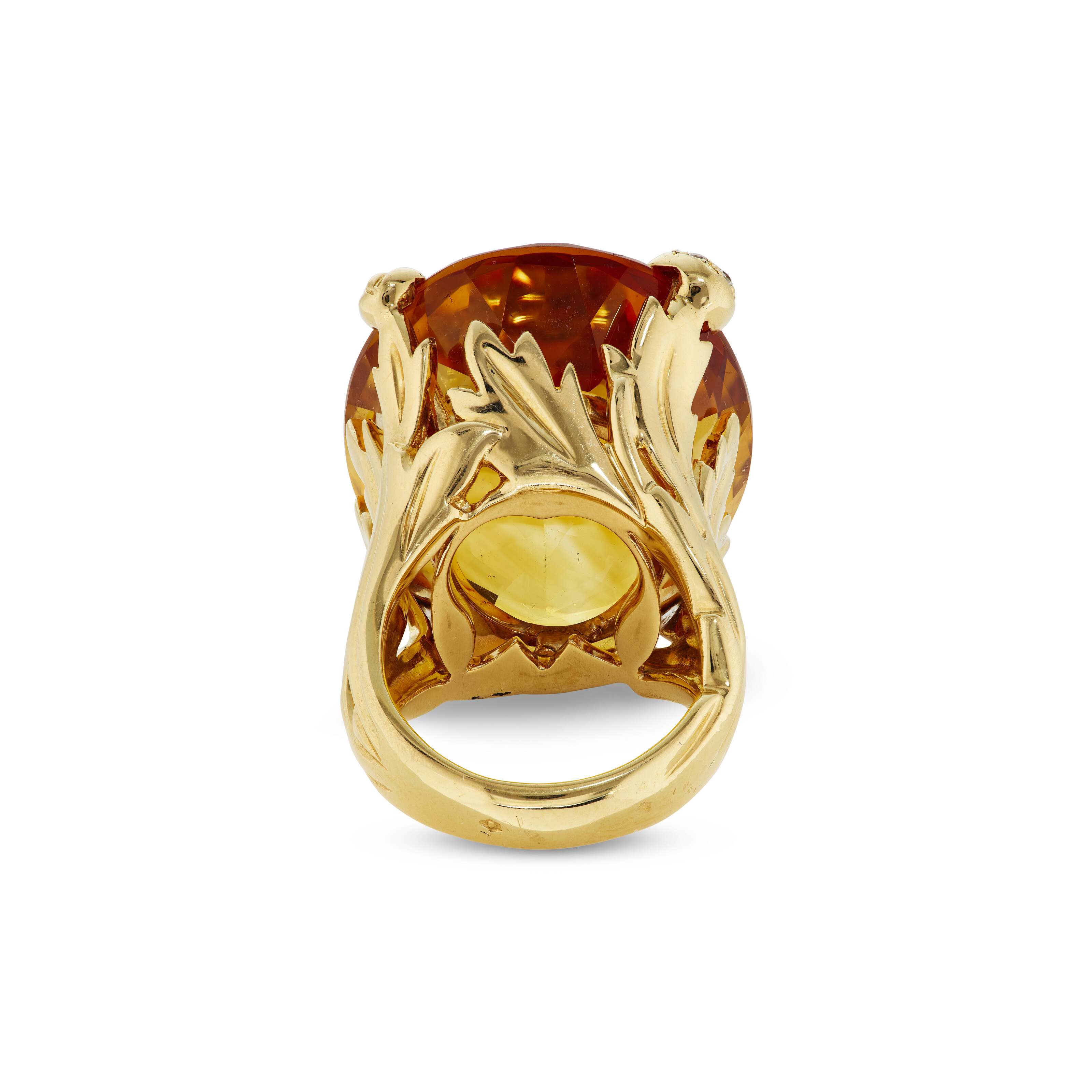 DIOR CITRINE AND DIAMOND RING image 4