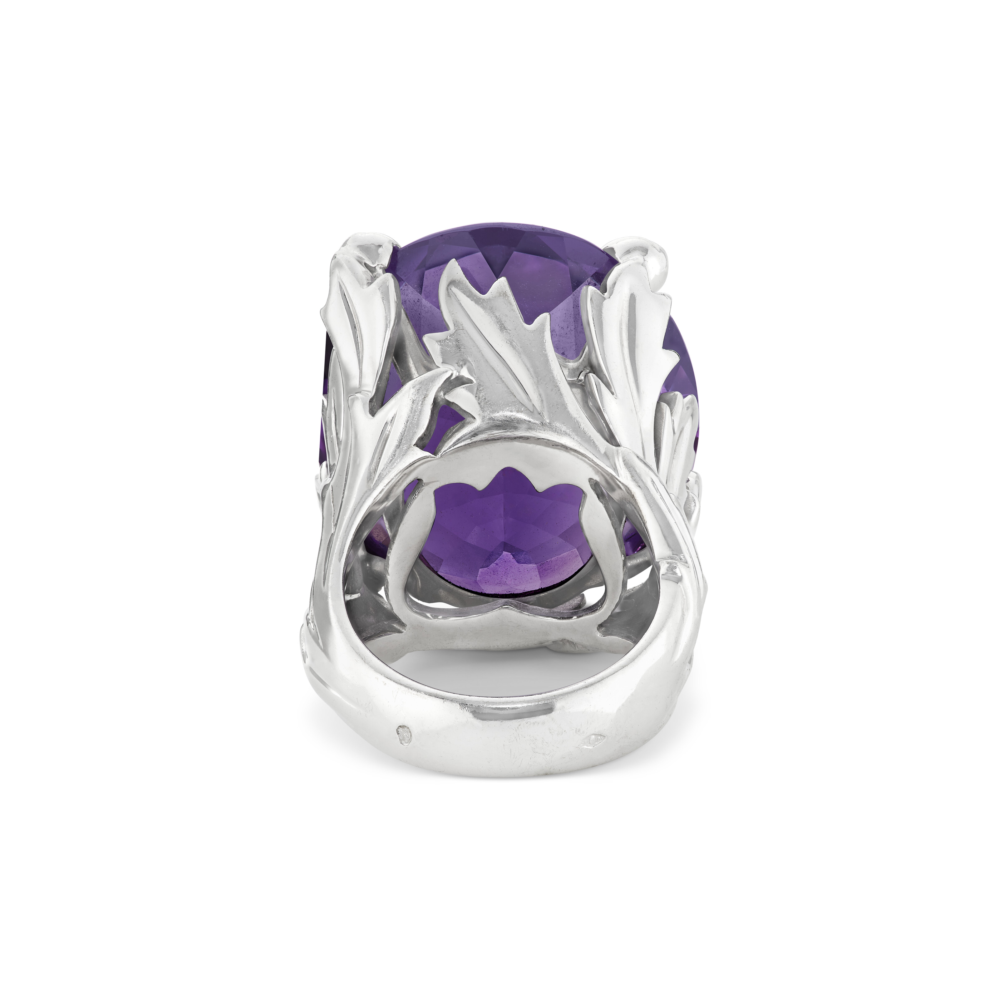 DIOR AMETHYST AND DIAMOND RING image 4