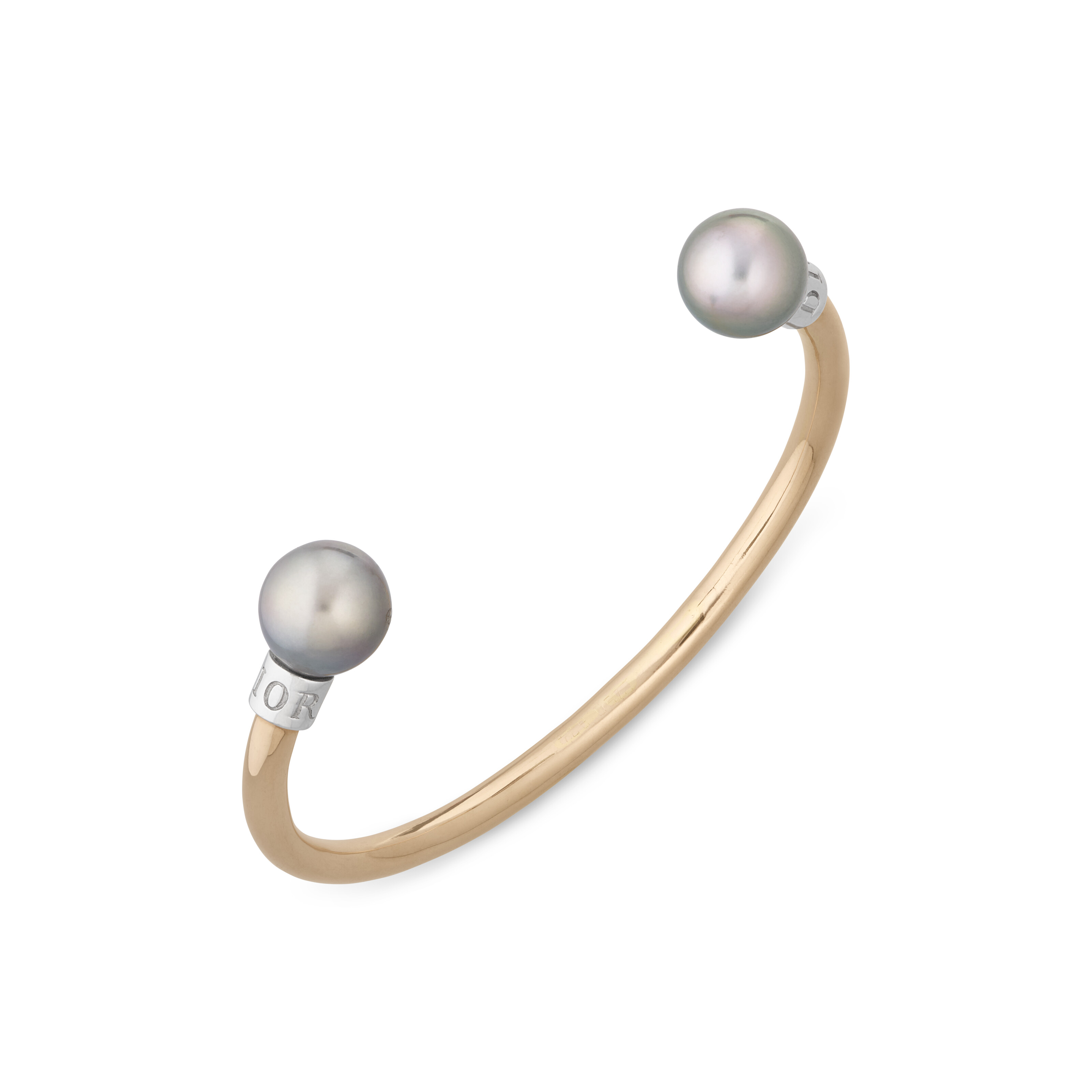 DIOR GROUP OF SIX CULTURED PEARL AND GOLD CUFF BRACELETS image 7