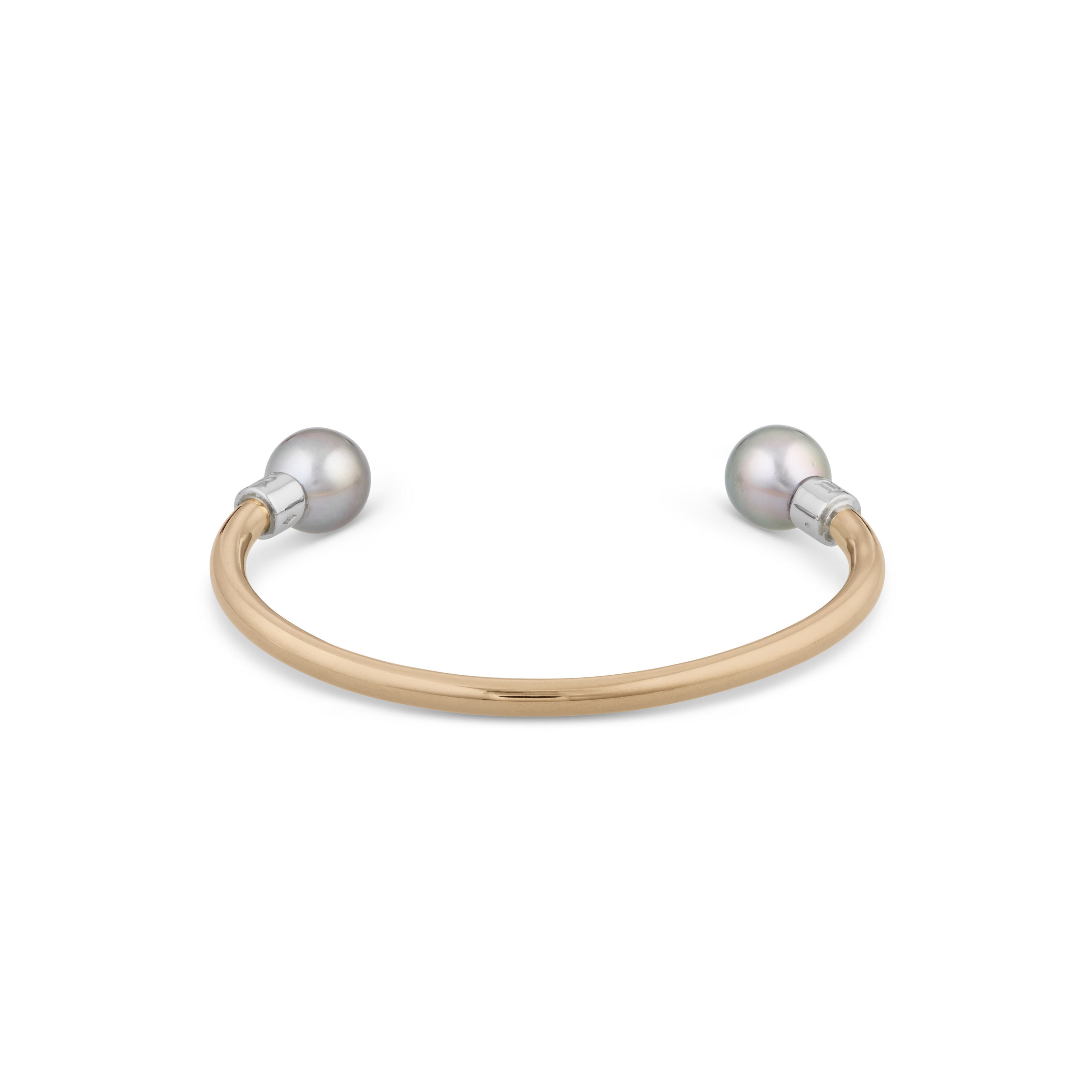 DIOR GROUP OF SIX CULTURED PEARL AND GOLD CUFF BRACELETS image 8