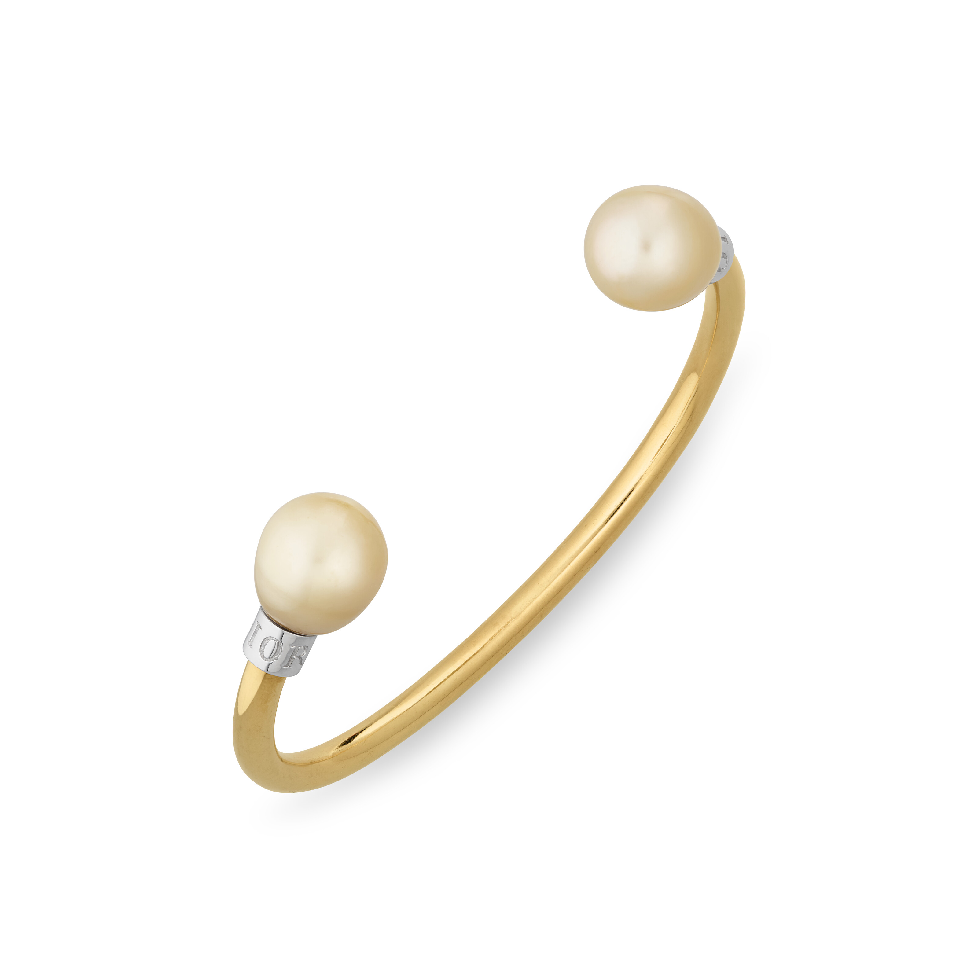 DIOR GROUP OF SIX CULTURED PEARL AND GOLD CUFF BRACELETS image 11