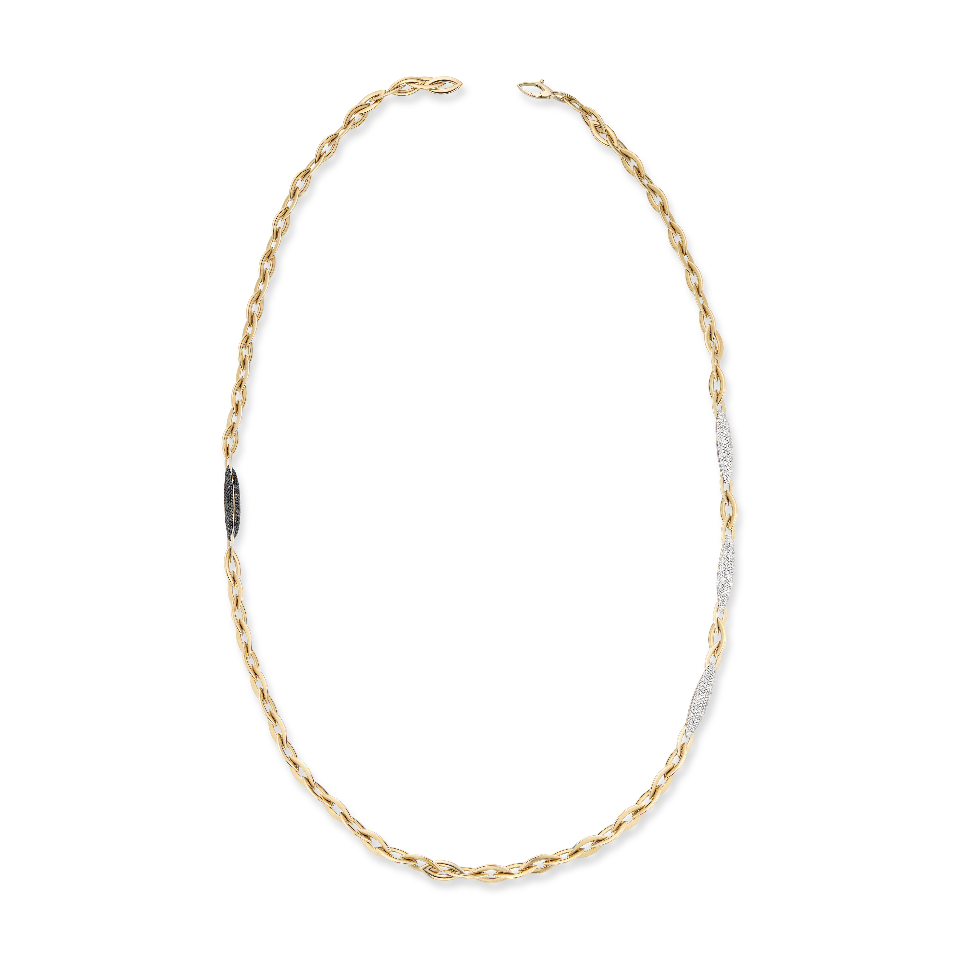 VHERNIER SET OF DIAMOND AND COLORED DIAMOND ‘FUSEAU’ JEWELRY image 4