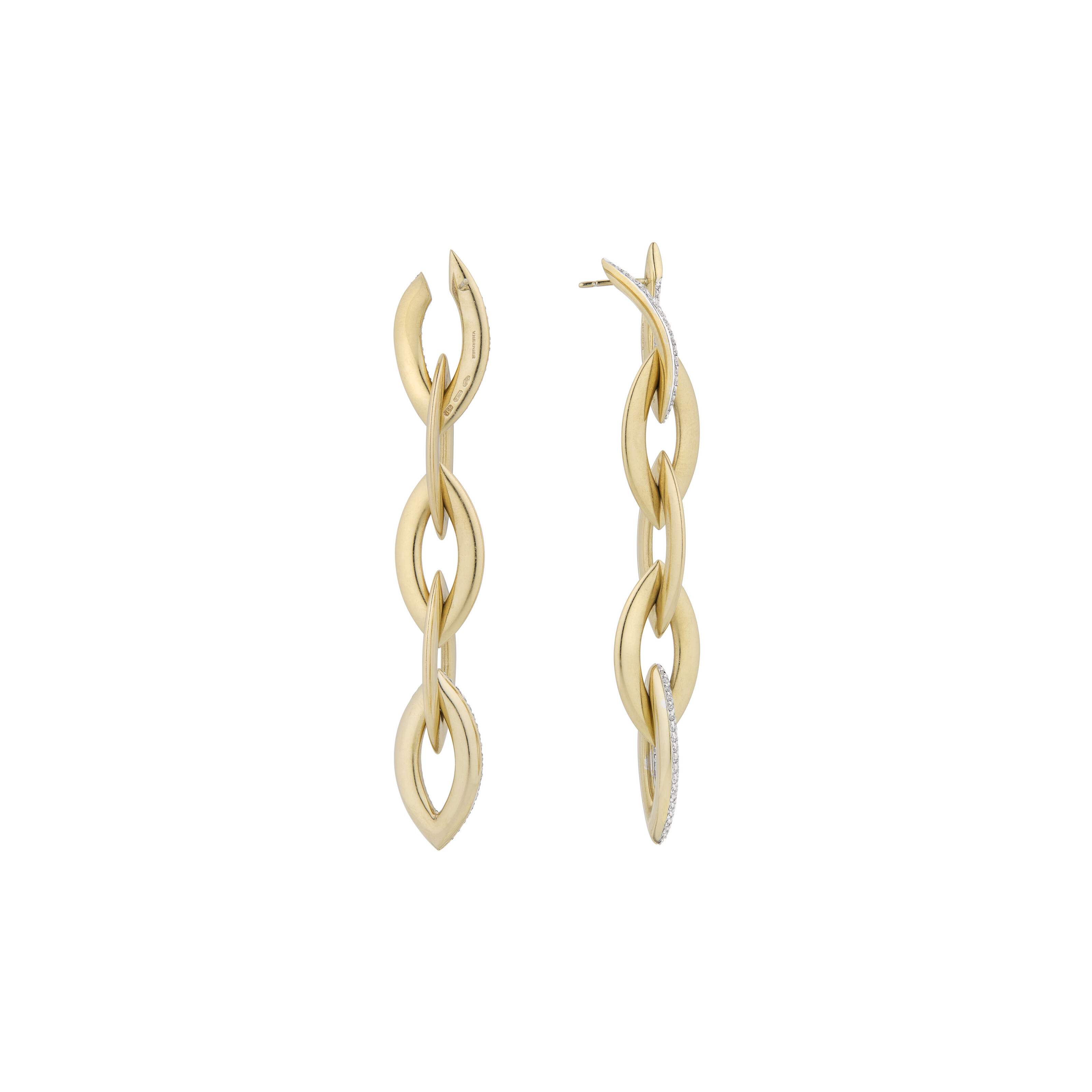 VHERNIER SET OF DIAMOND AND COLORED DIAMOND ‘FUSEAU’ JEWELRY image 6