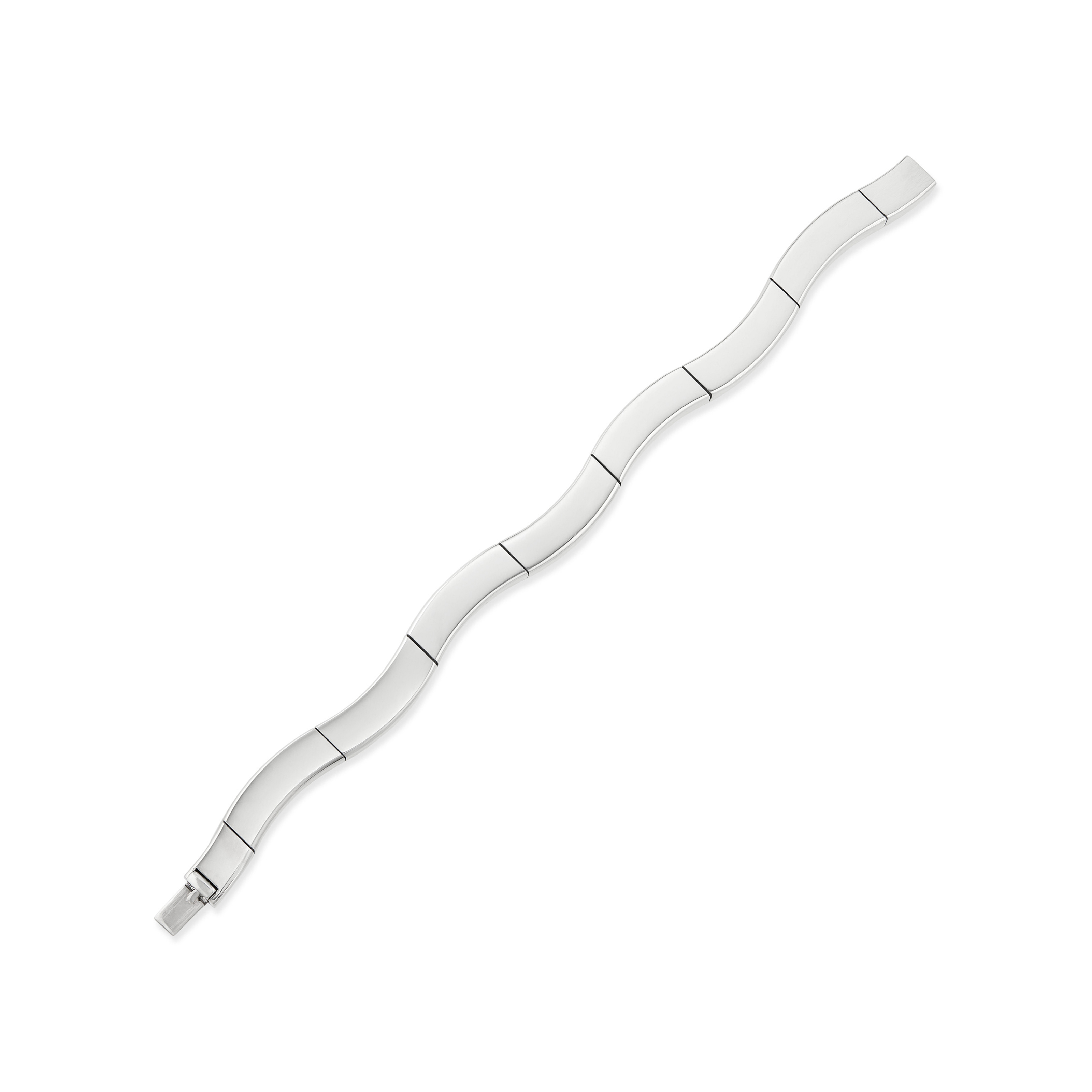 VHERNIER DIAMOND AND WHITE GOLD ‘SORPRESA’ BRACELET AND ‘VAGUE’ EARRINGS image 3