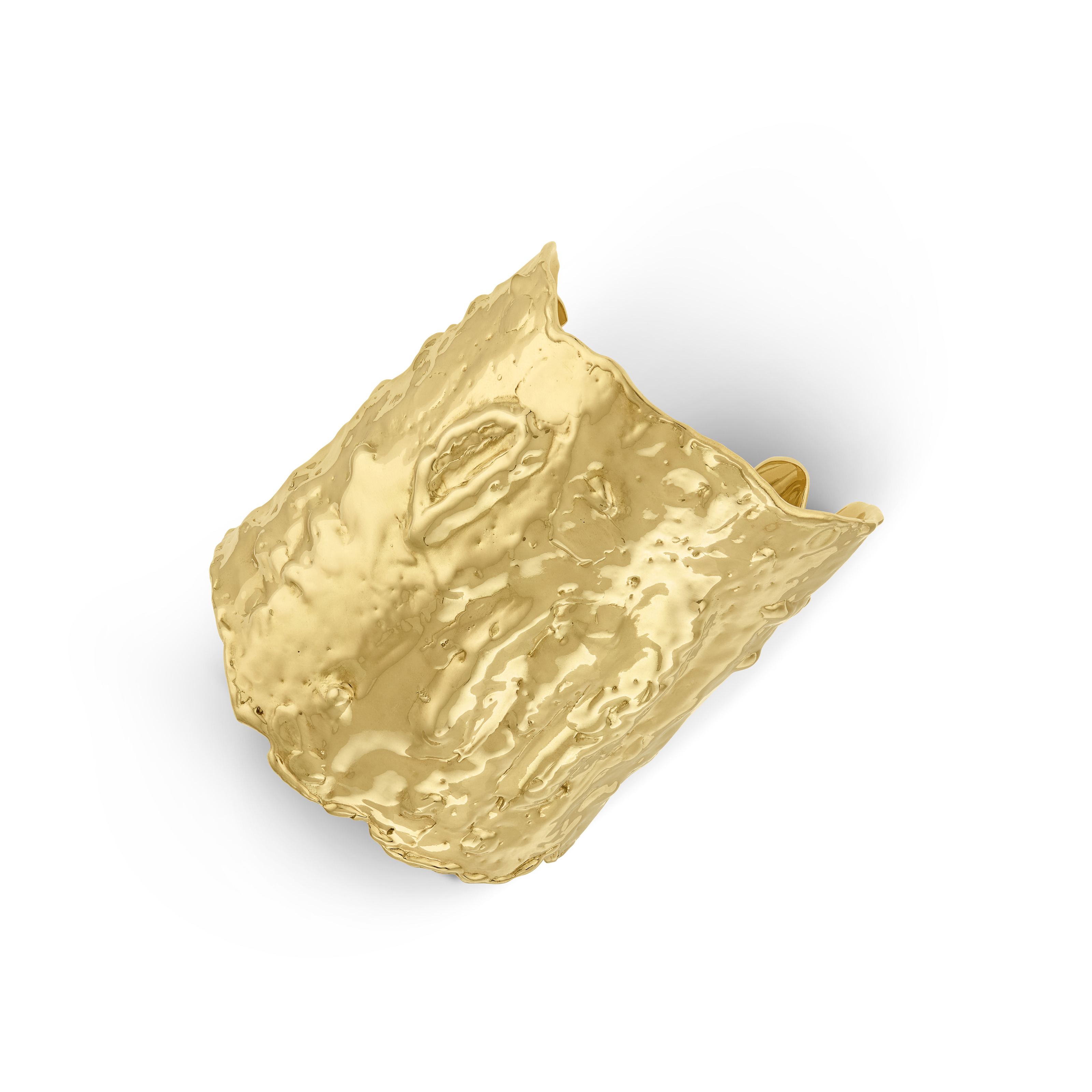 VAN CLEEF & ARPELS GOLD 'ETRUSCAN INSPIRATION' CUFF BRACELET