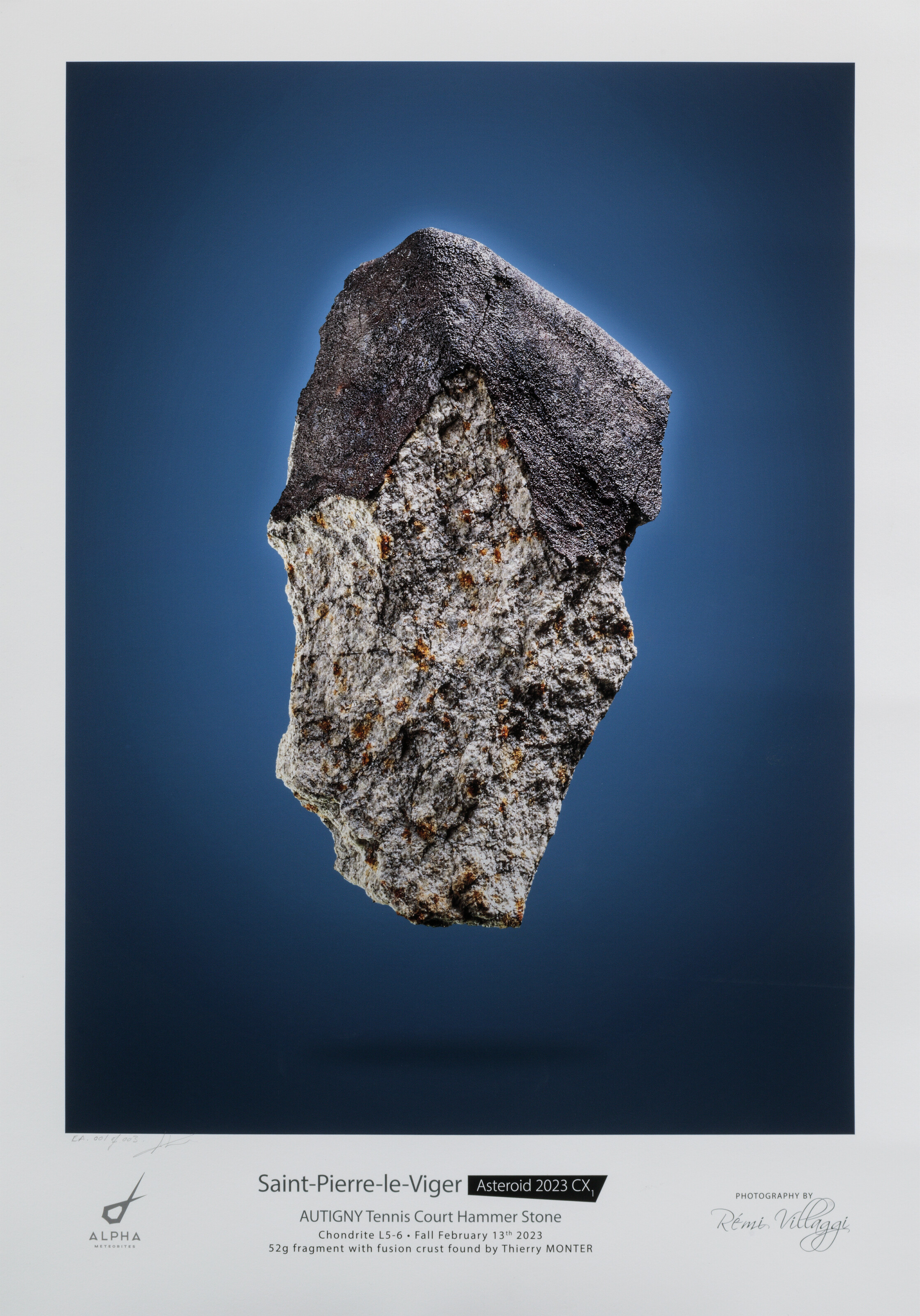 FROM ASTEROID 2023 CX1, THE SAINT-PIERRE-LE-VIGER METEORITE