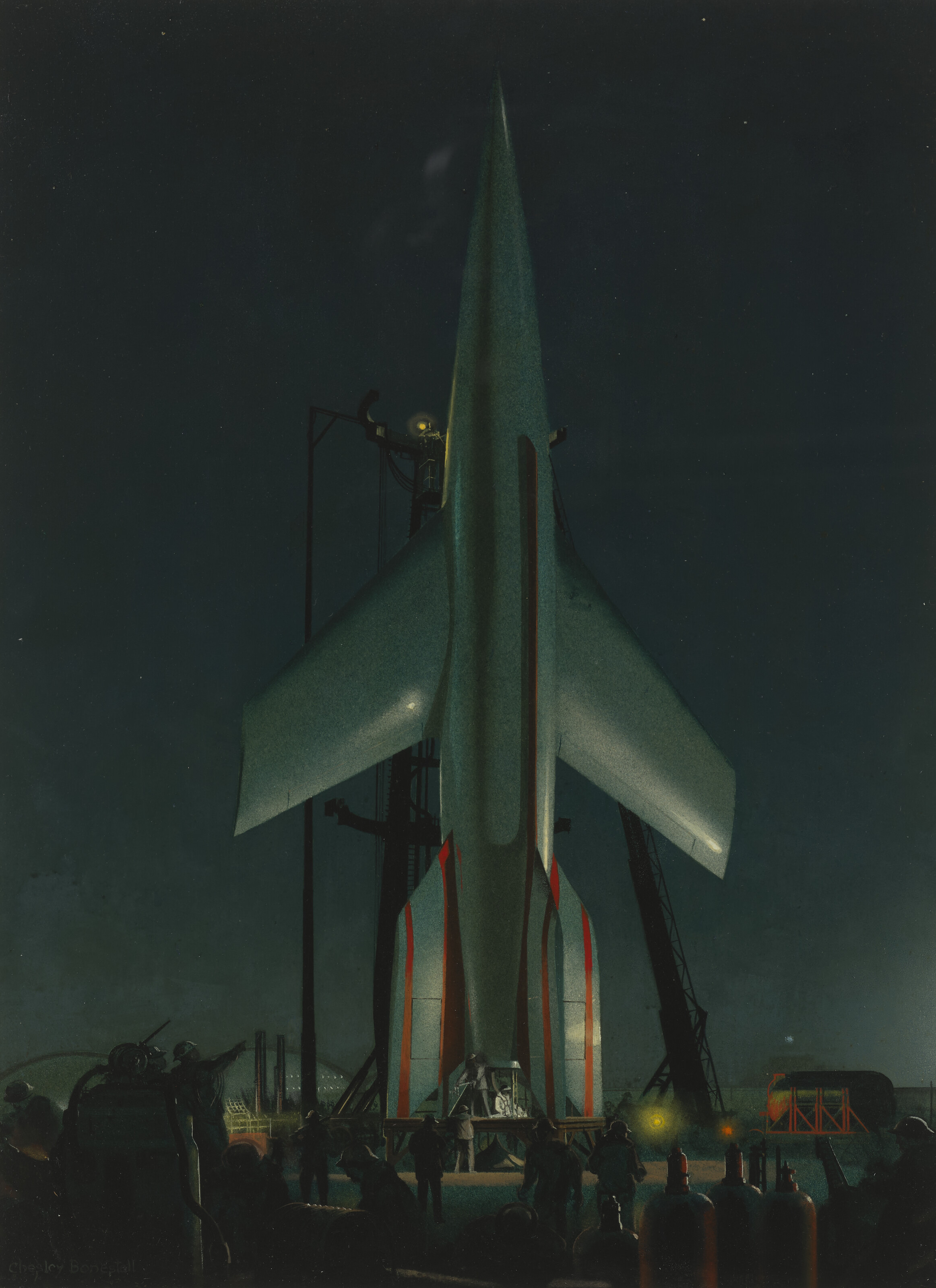 CHESLEY BONESTELL (1888-1986)