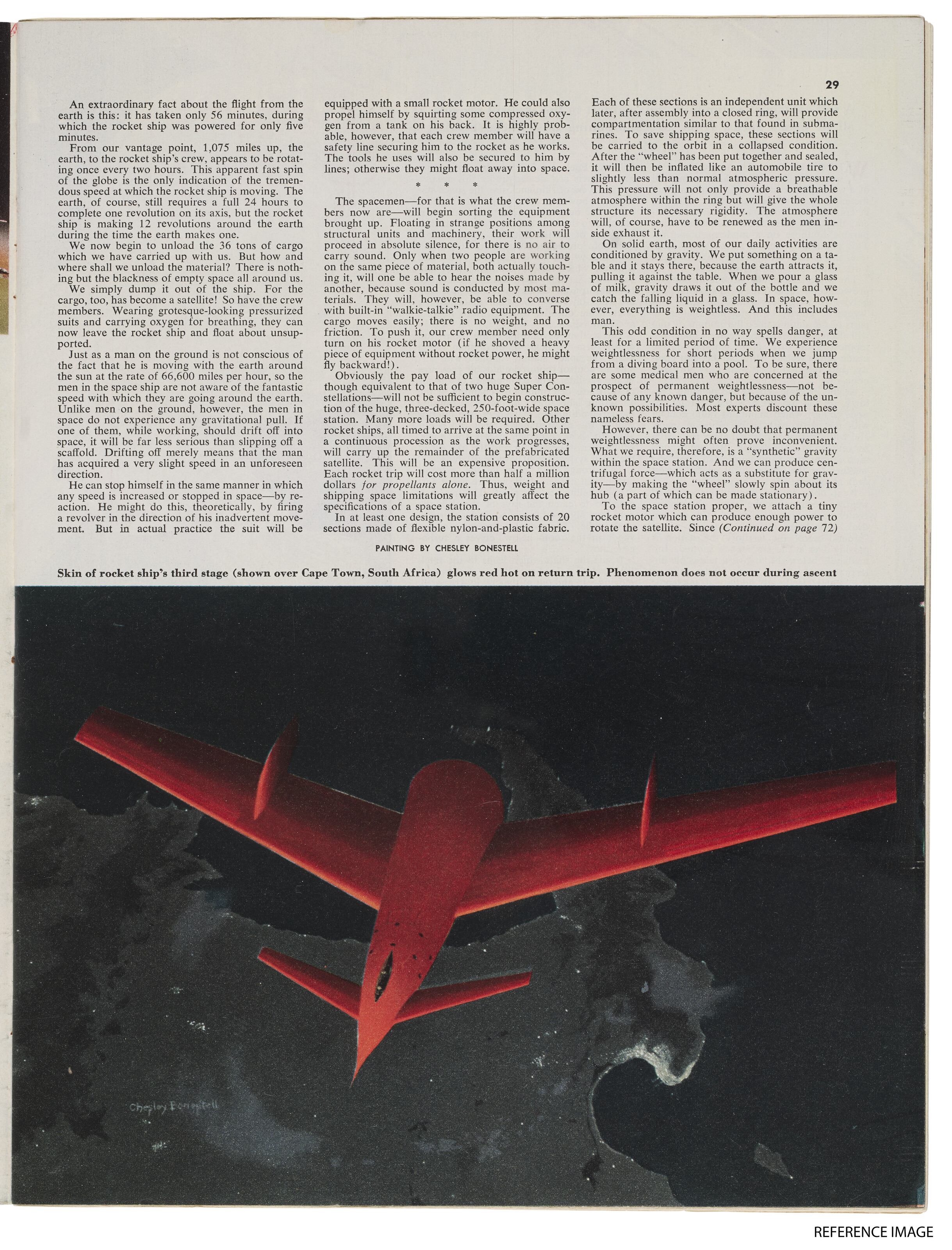 CHESLEY BONESTELL (1888-1986) image 3