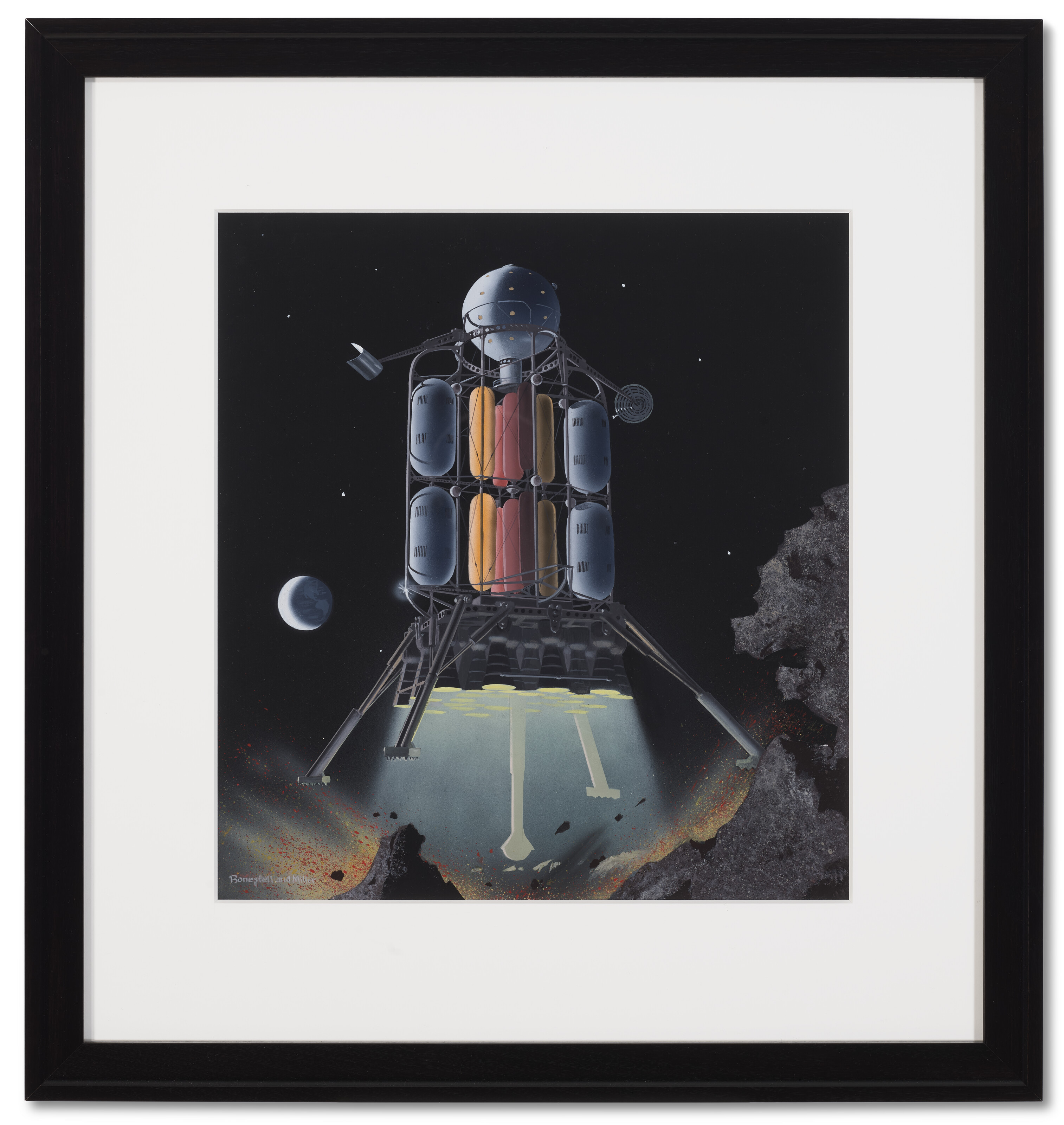 RON MILLER (b.1947) AND WERNHER VON BRAUN (1912-1977) image 3