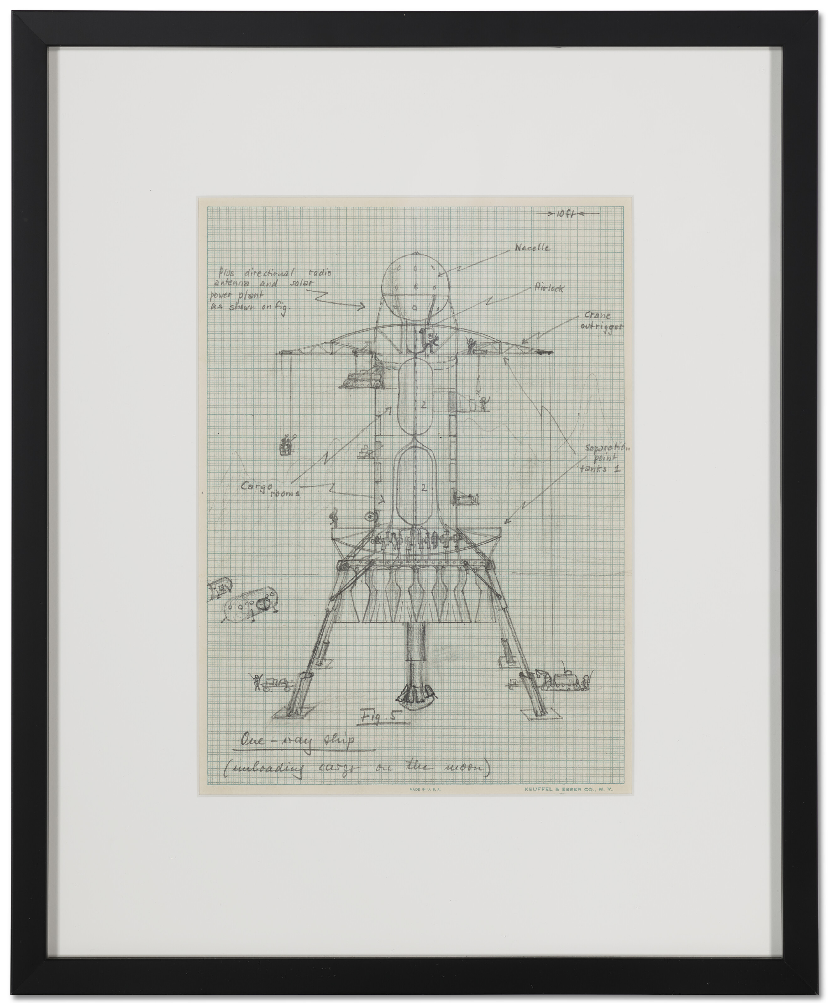 RON MILLER (b.1947) AND WERNHER VON BRAUN (1912-1977) image 4