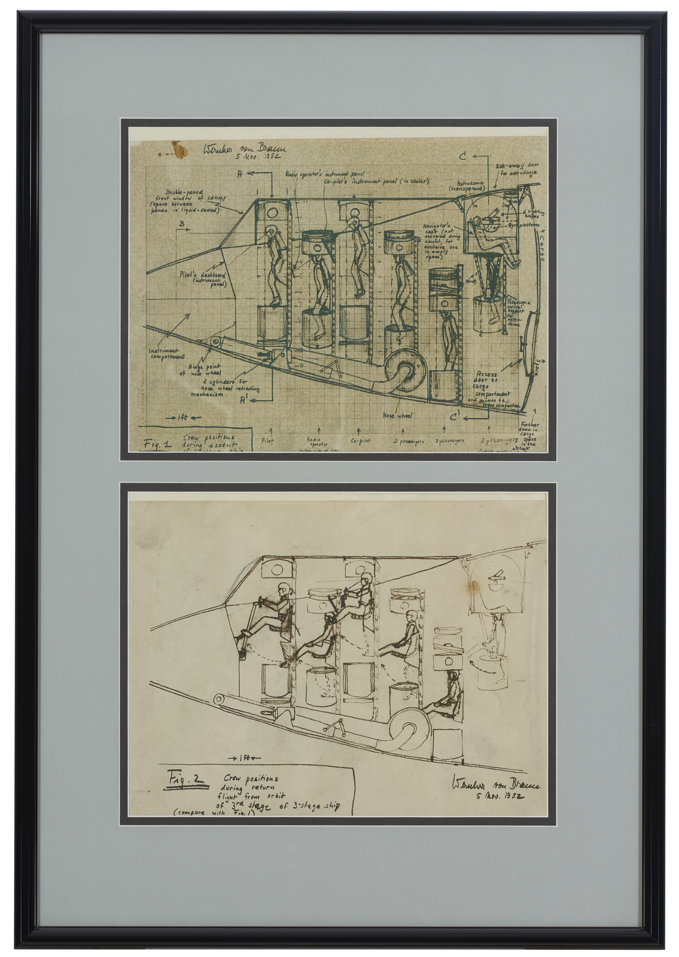 FRED FREEMAN (1907-1988) and WERNHER VON BRAUN (1912-1977) image 12