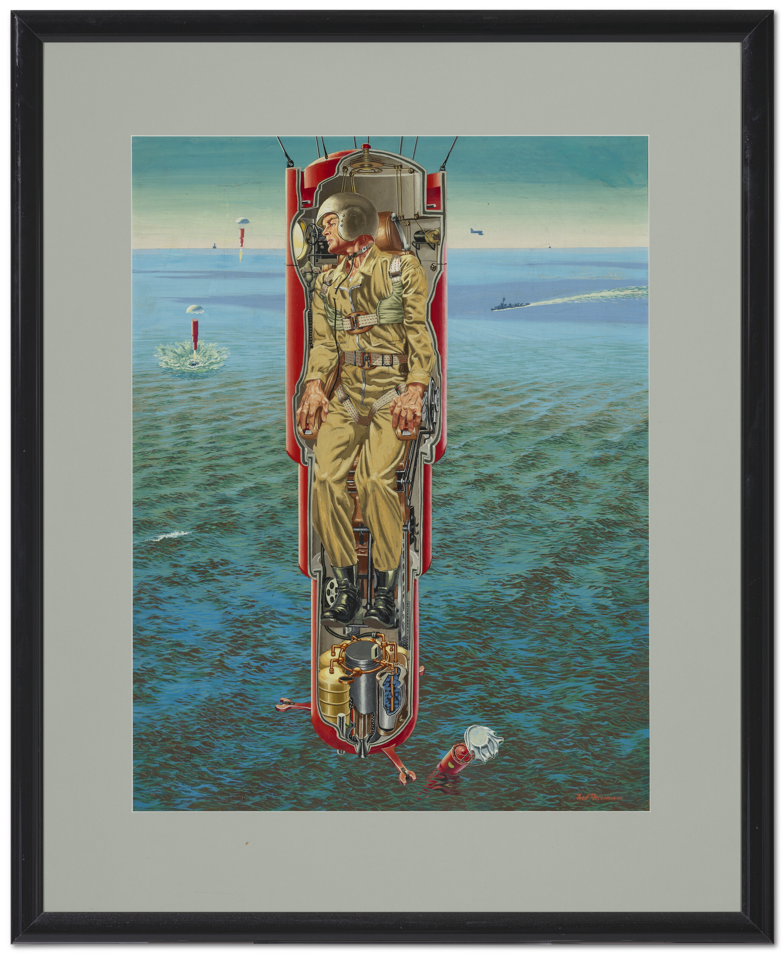 FRED FREEMAN (1907-1988) and WERNHER VON BRAUN (1912-1977) image 16