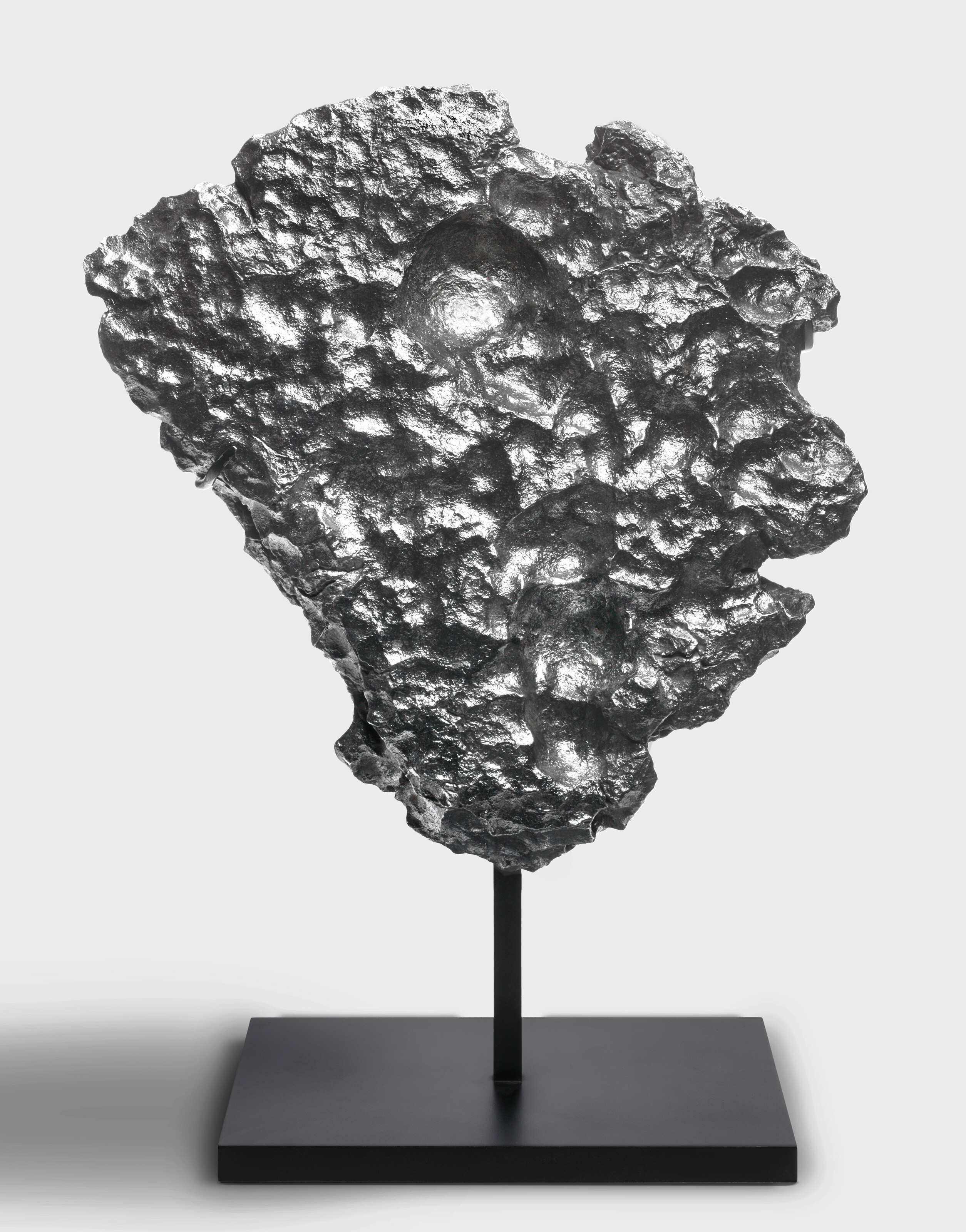 GIBEON METEORITE — NATURAL ABSTRACT SCULPTURE FROM OUTER SPACE