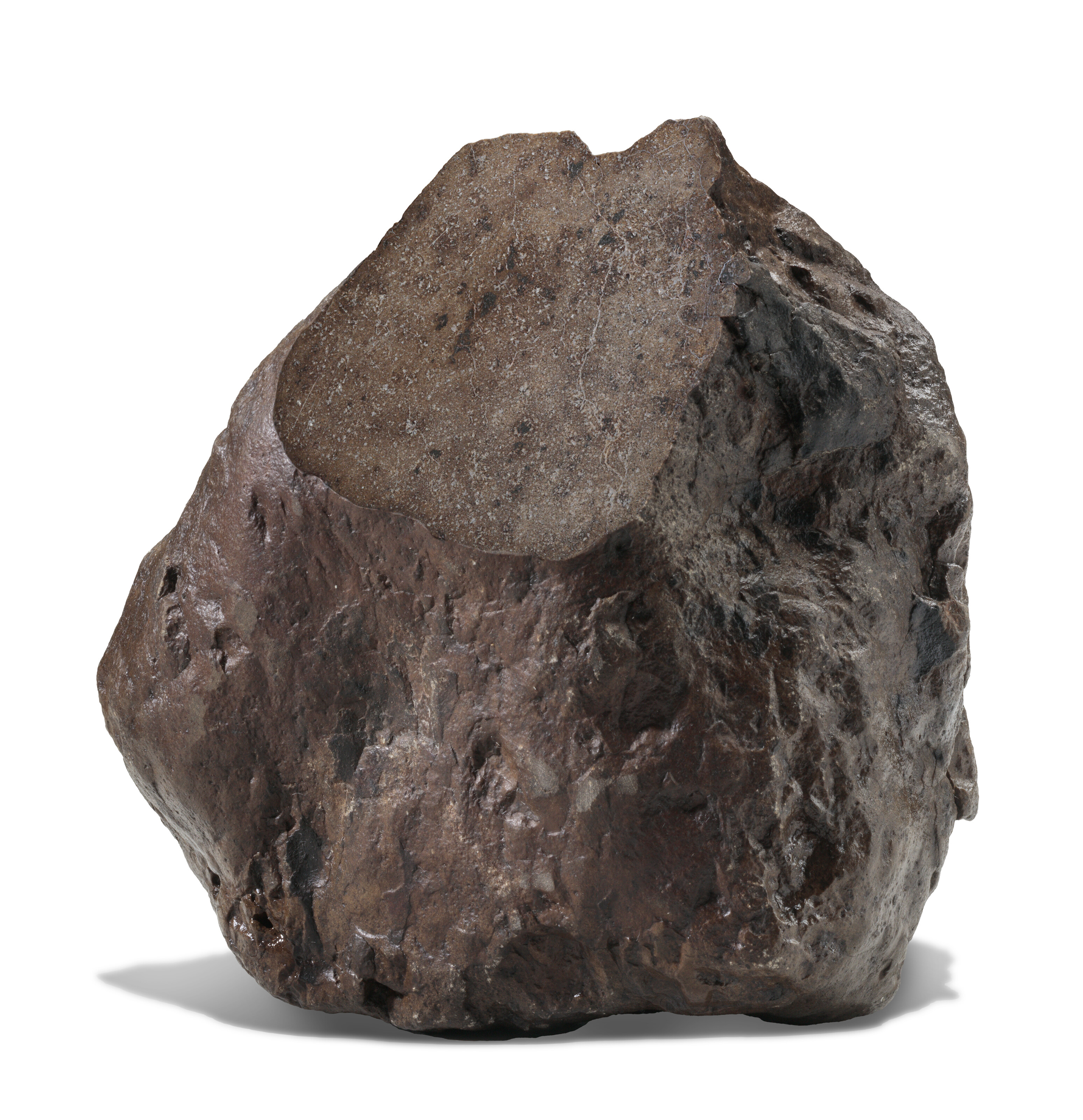 GIBEON METEORITE — NATURAL ABSTRACT SCULPTURE FROM OUTER SPACE