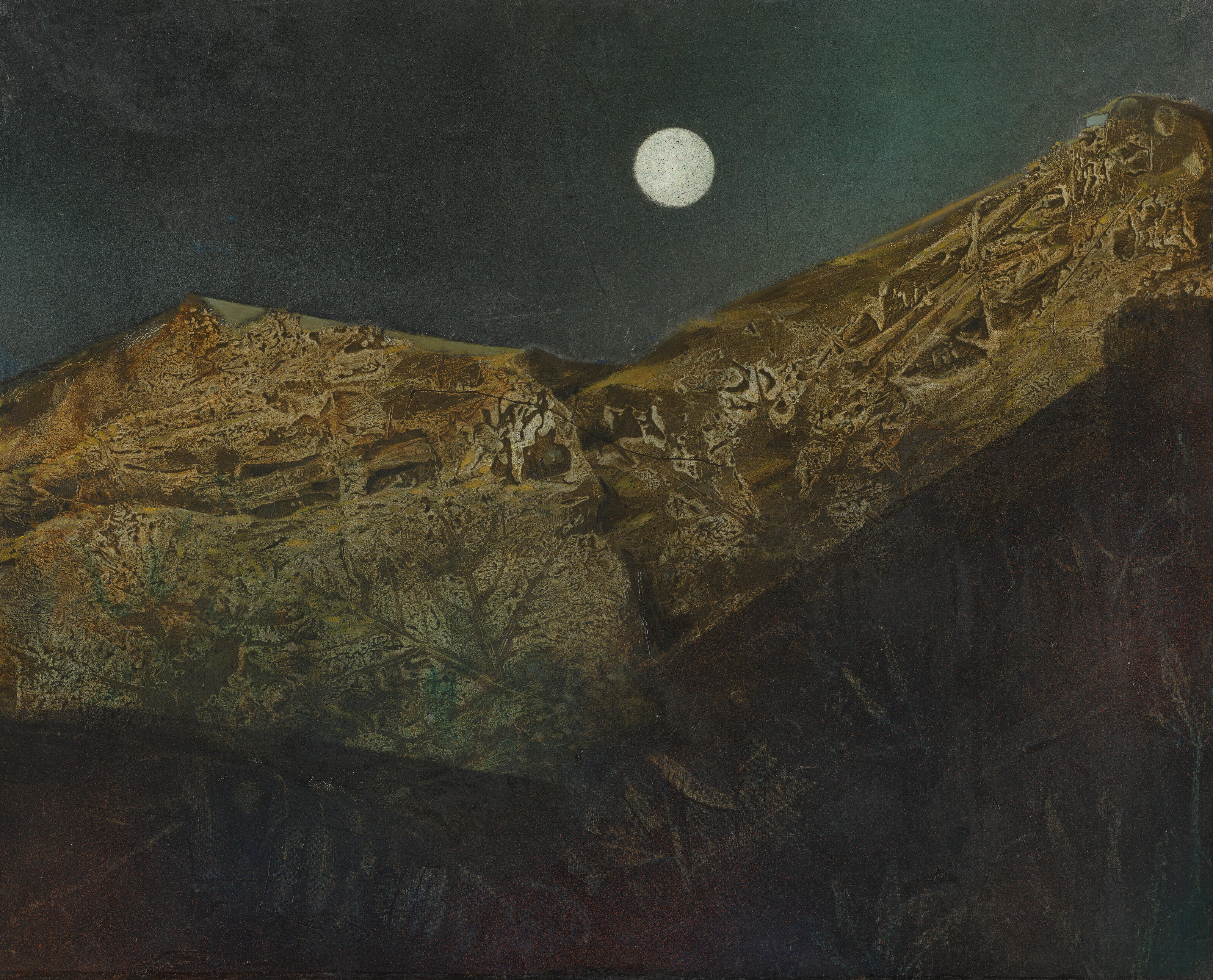 Max Ernst, Nuit claire, 1943, offered in the 20/21 Century Art - Evening Sale on 9 April 2025 at Christie's in Paris