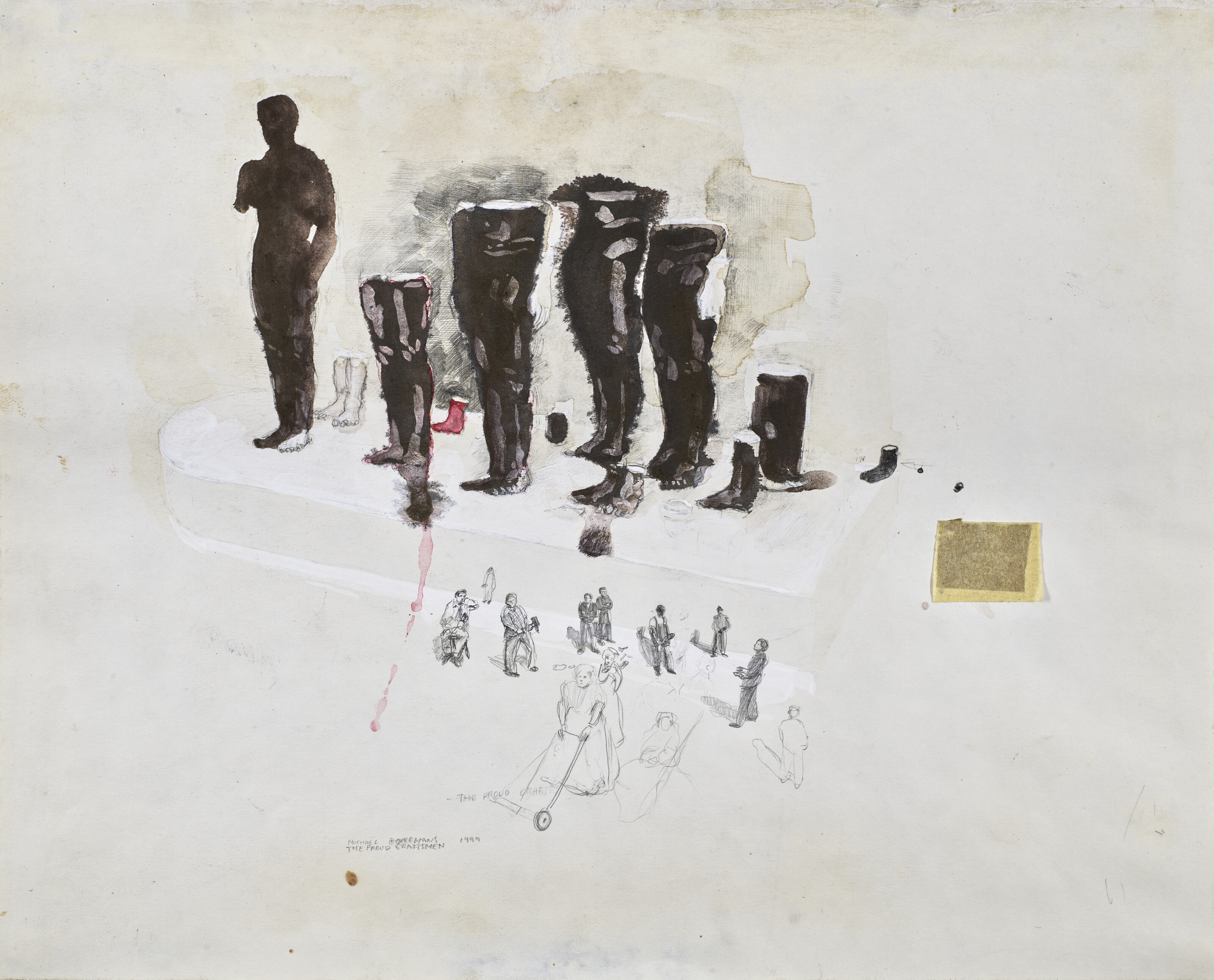 Michaël Borremans (né en 1963), The Proud Craftmen | Christie's
