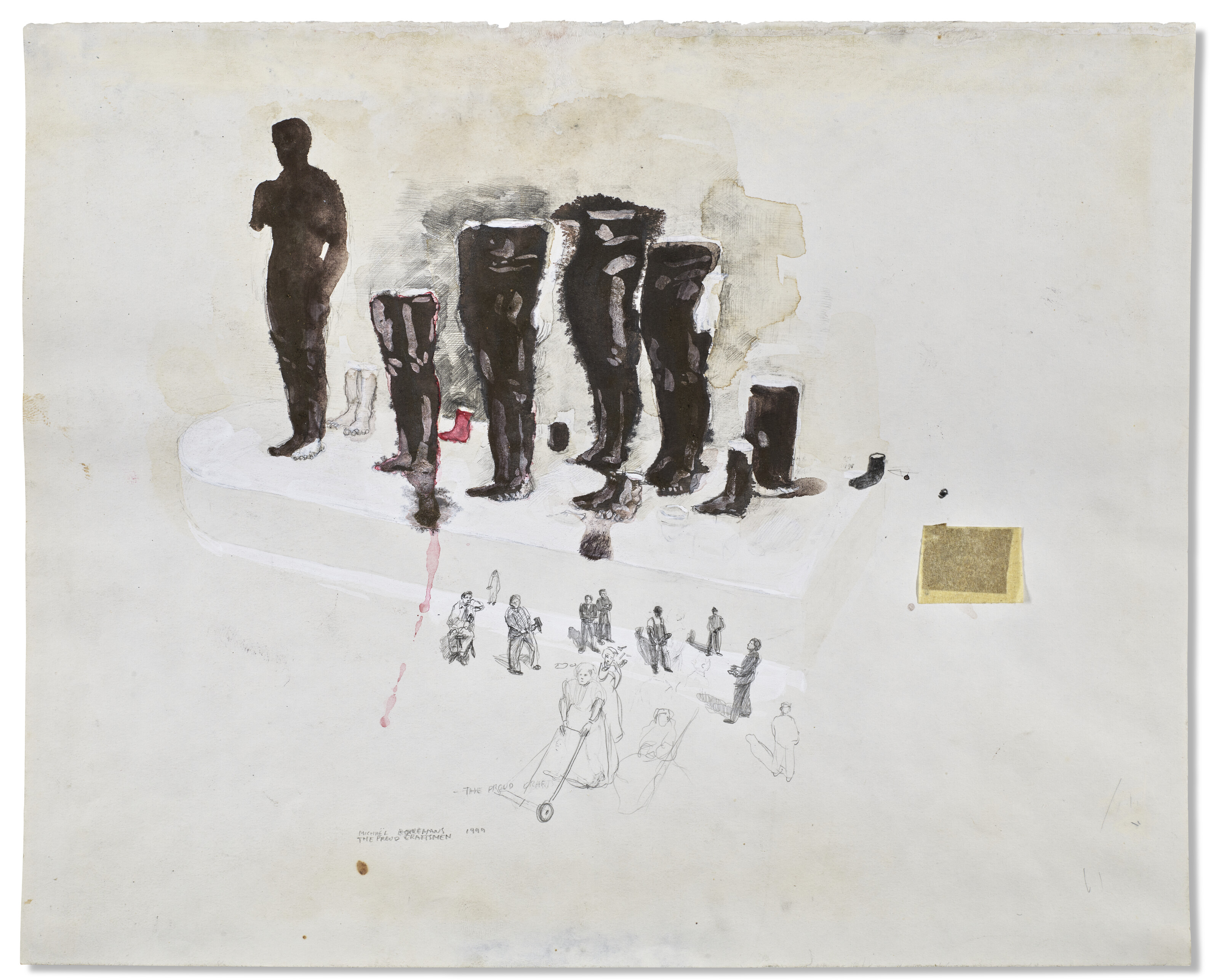 Michaël Borremans (né en 1963), The Proud Craftmen | Christie's