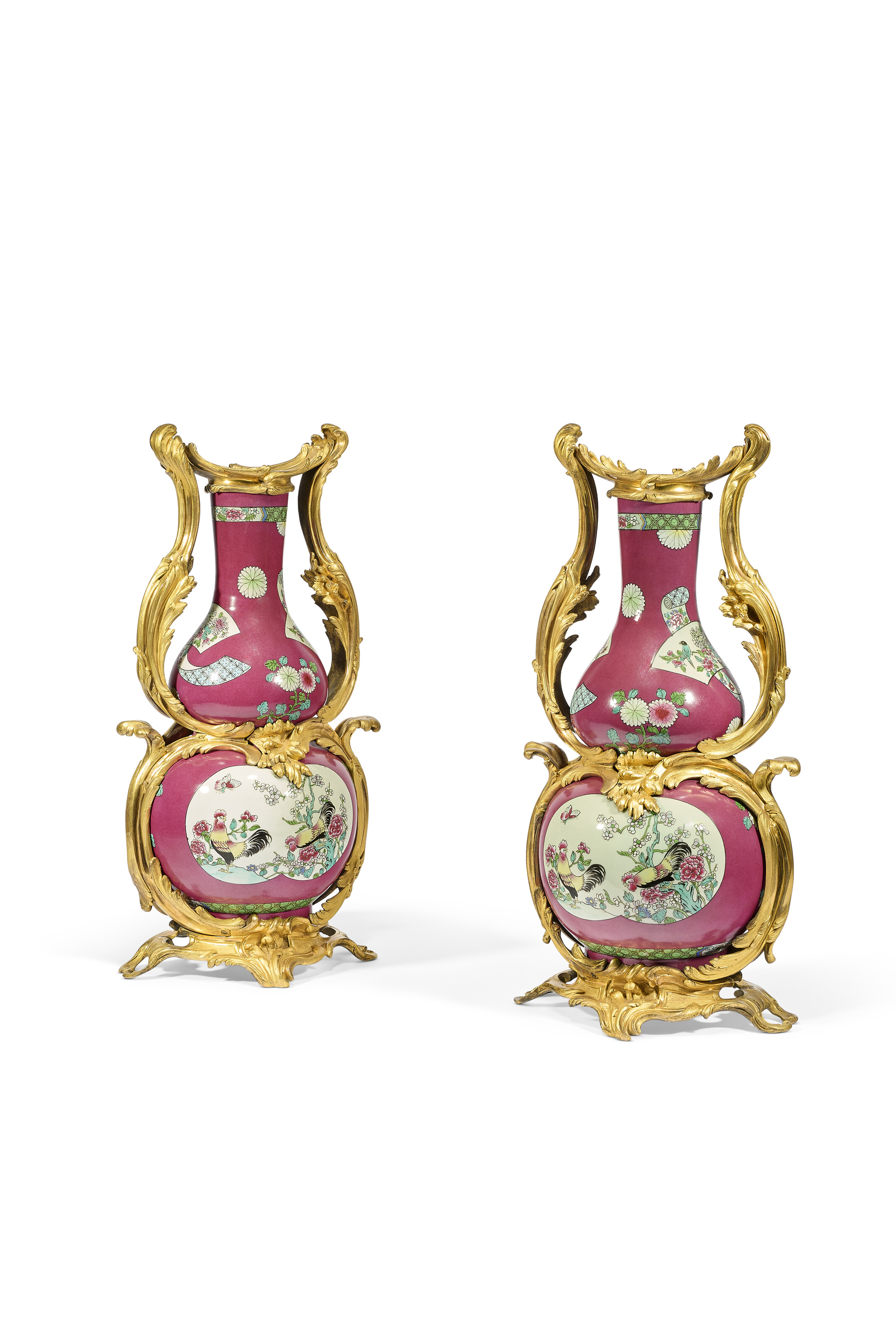 Bouteille Gourde Annulaire En Verre – Style Napoléon III – France, XIXème Siècle