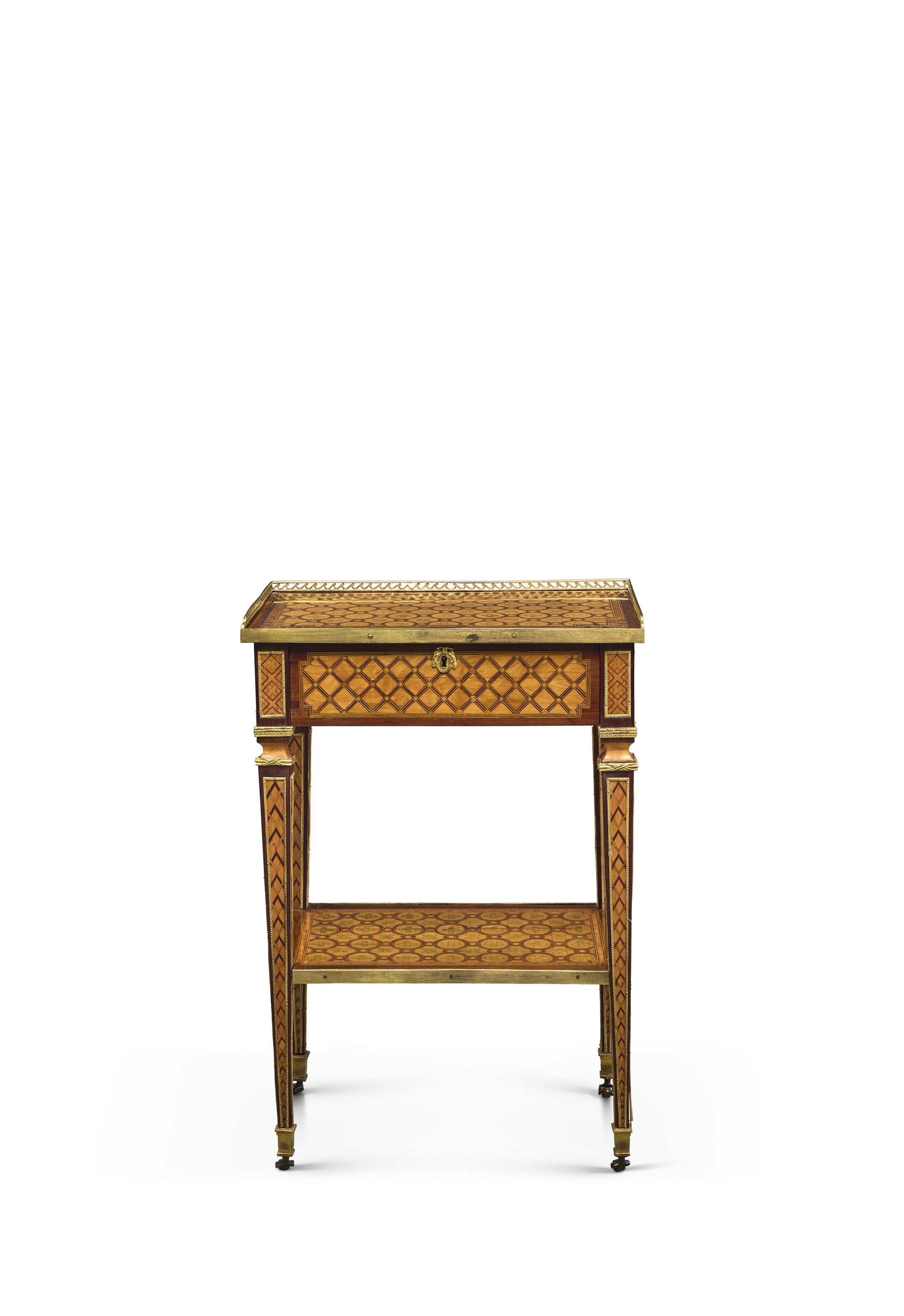 Lit De Repos Style Louis XVI – Banquette En Bois Beige – Intérieur – 190x140 Cm