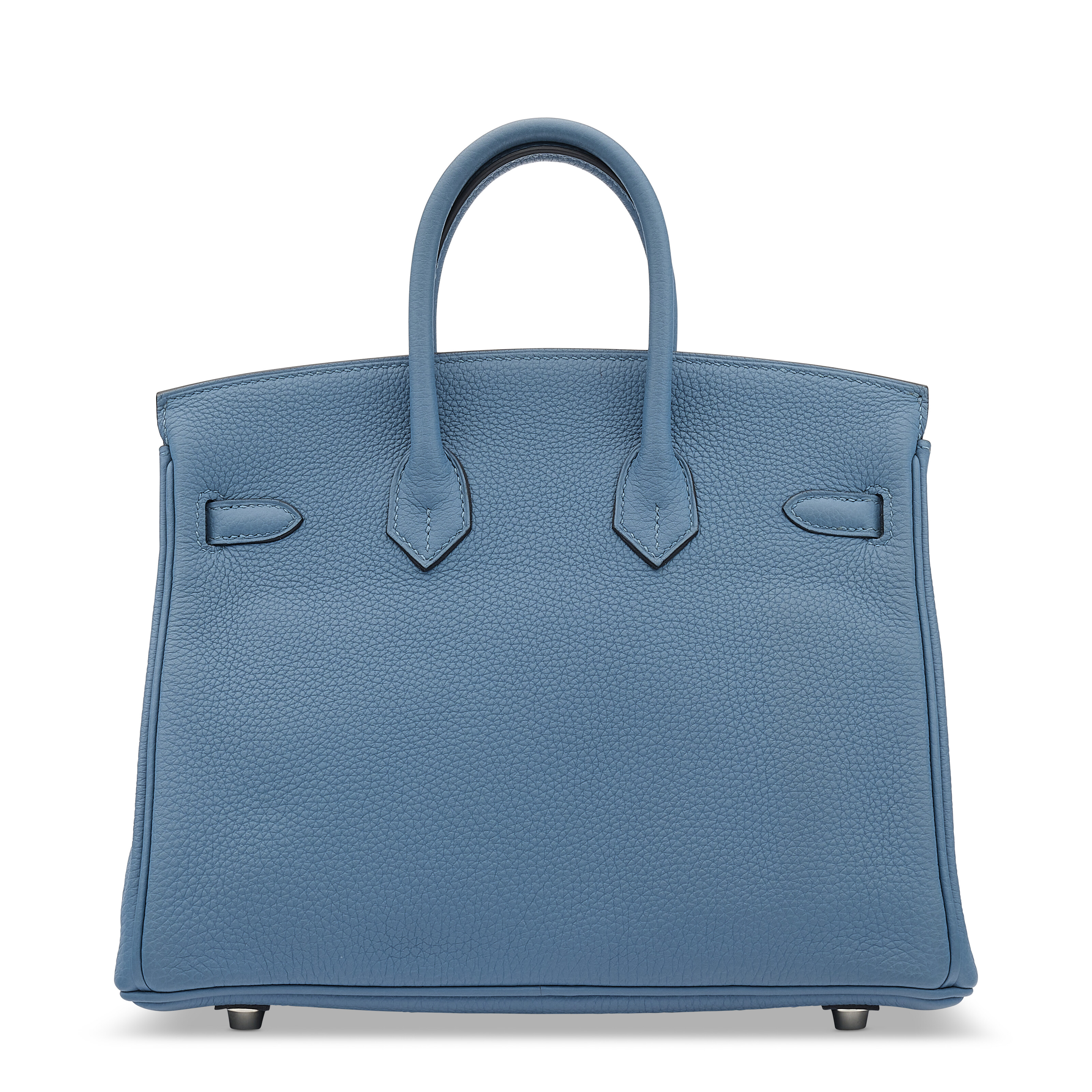 A BLEU AZUR TOGO LEATHER BIRKIN 25 WITH PALLADIUM HARDWARE, HERMÈS