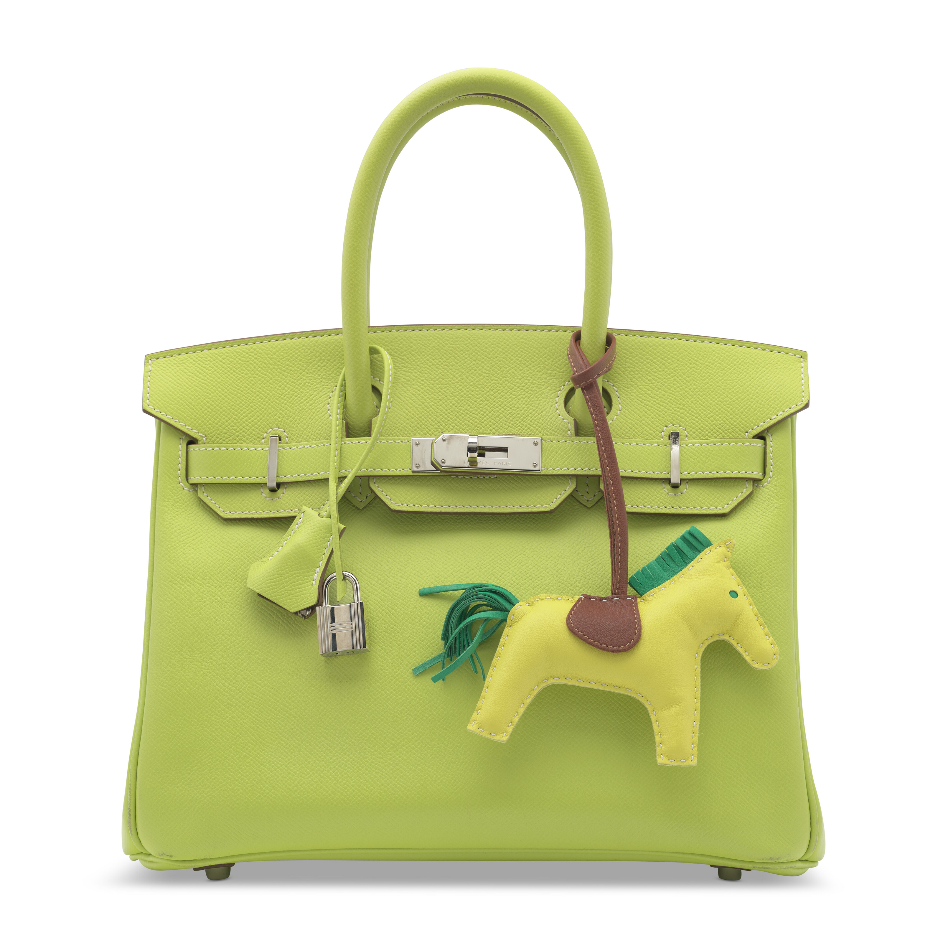 A GROUP OF TWO: A LIMITED EDITION KIWI & LICHEN EPSOM LEATHER