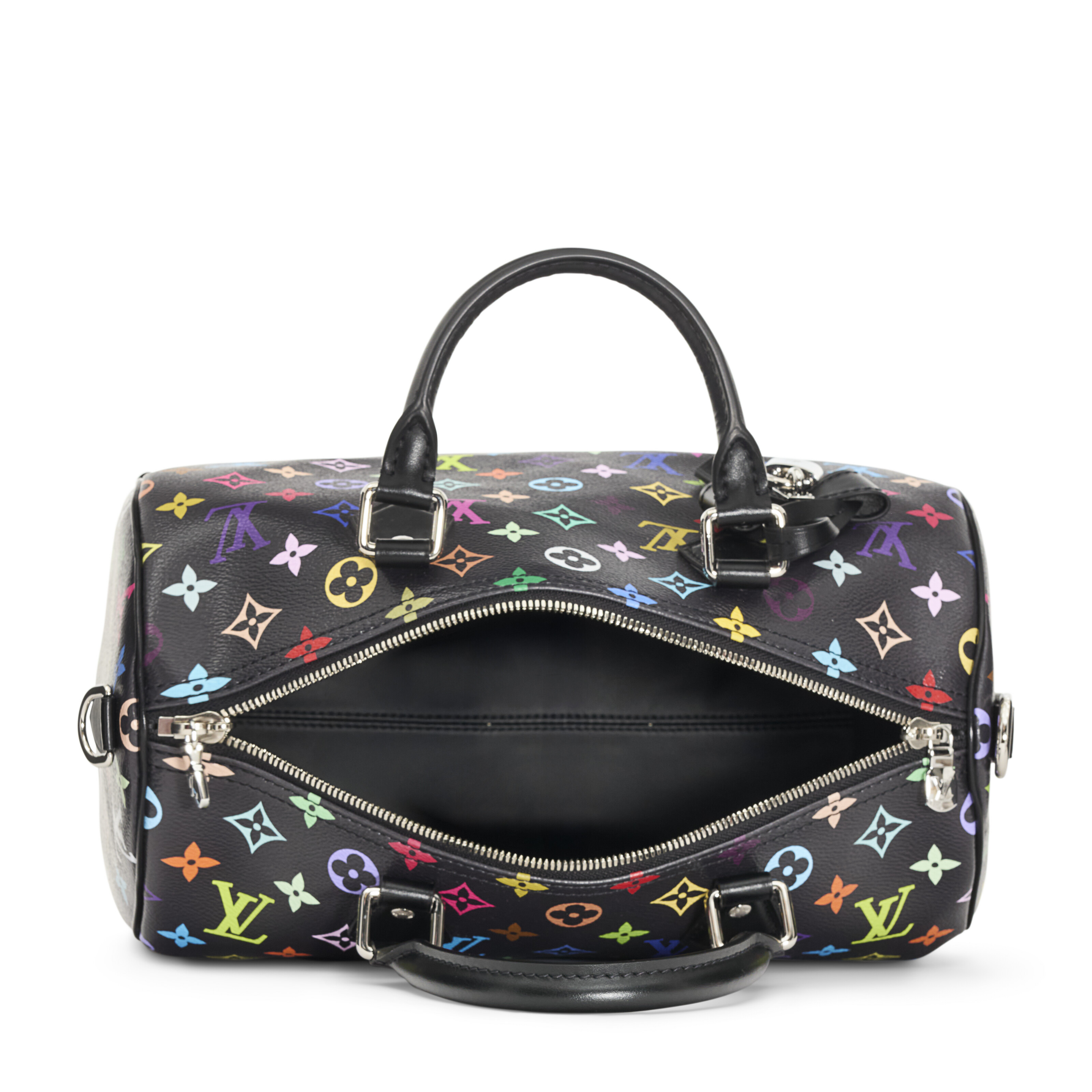 Handbag Louis Vuitton Multicolor Speedy 30 Black A LIMITED EDITION