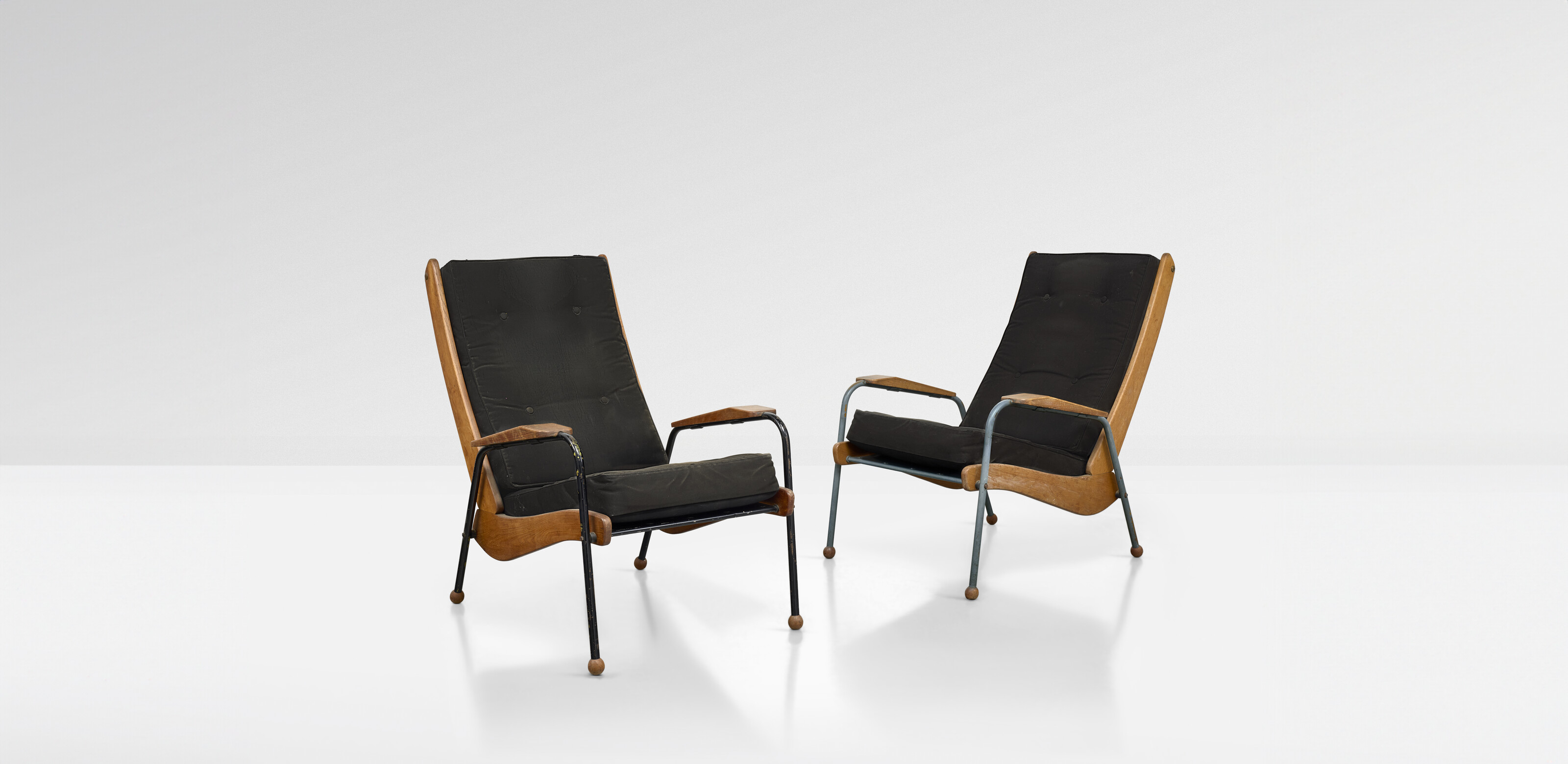 Jean Prouve, A pair of Visiteur n. 350 armchairs, 1952, offered in Design, 1925-2025: la Modernite en Heritage on 26 November 2025 at Christie's in Paris