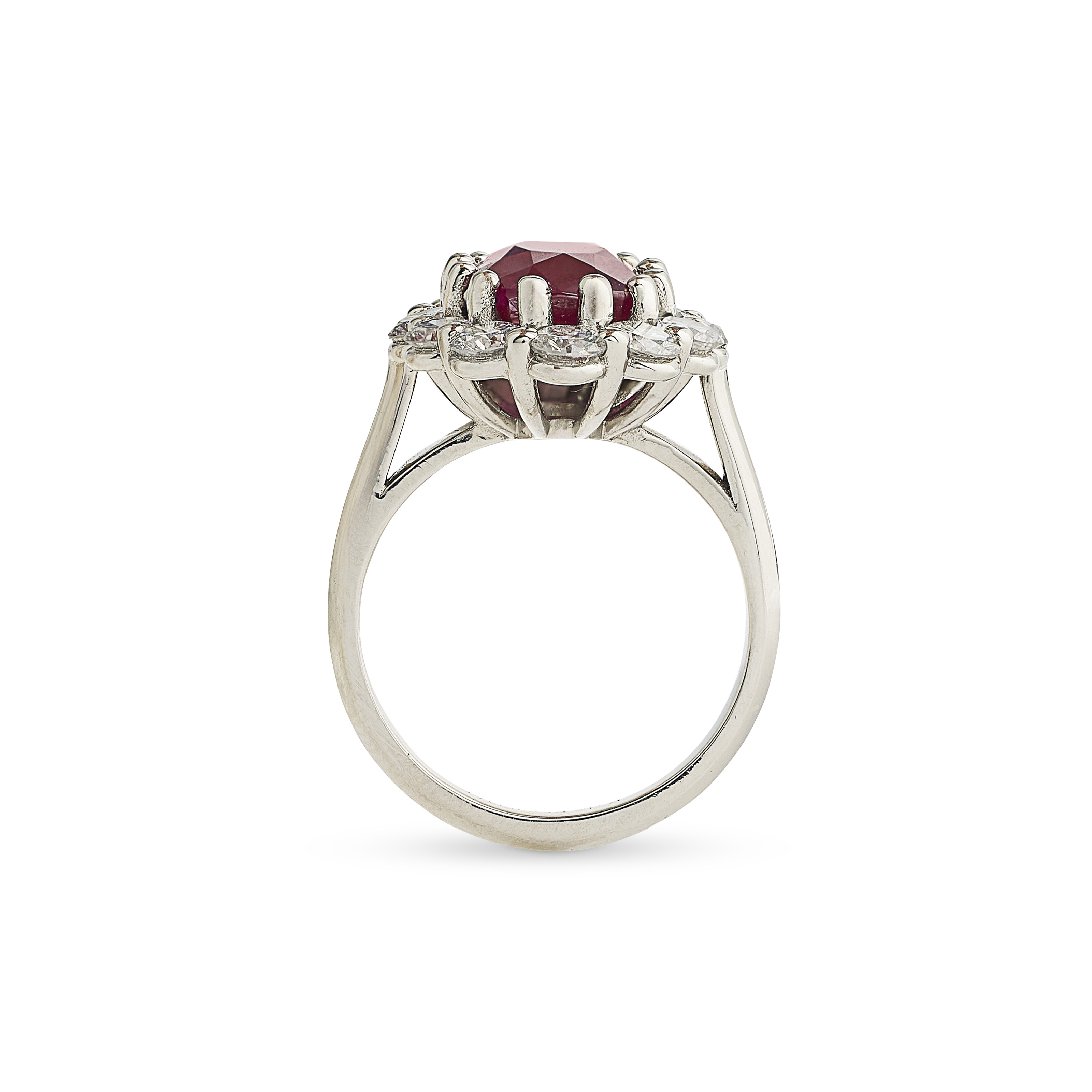 P. DE ROULHAC BAGUE RUBIS ET DIAMANTS, | Christie's, image size:3200x3200