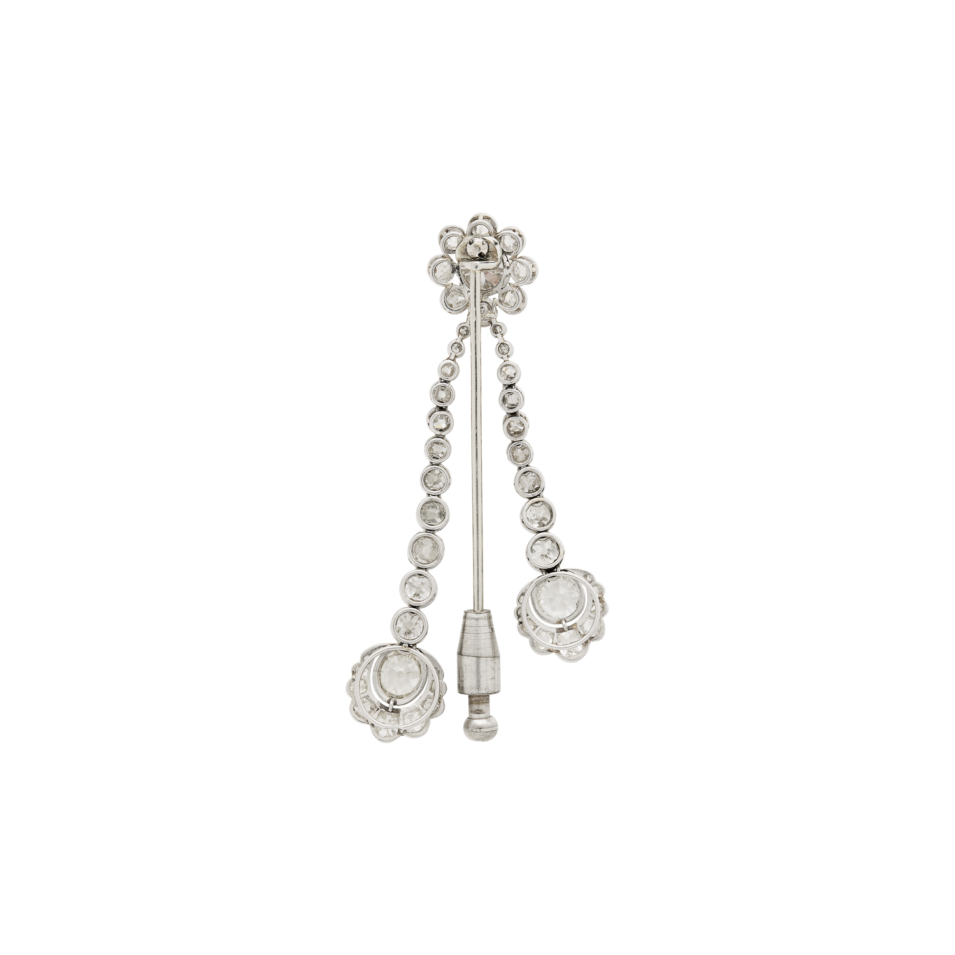 CHAUMET BROCHE TRANSFORMABLE DIAMANTS BELLE ÉPOQUE image 5