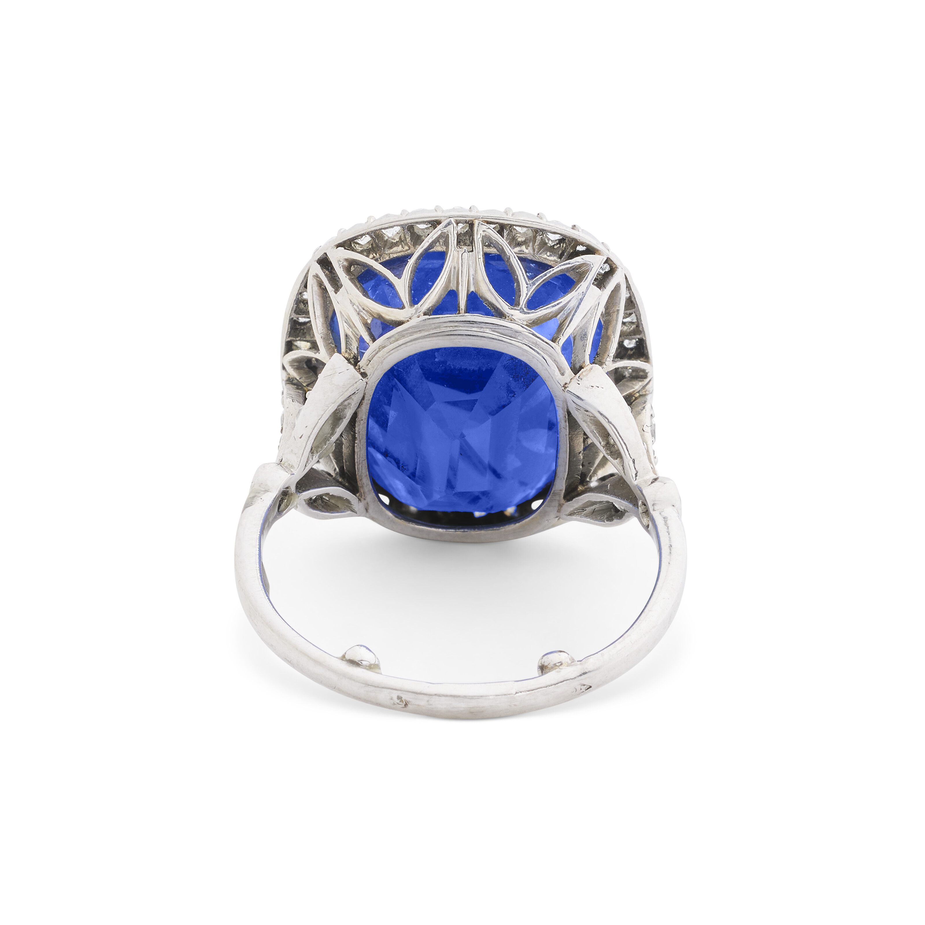 BAGUE SAPHIR ET DIAMANTS image 4