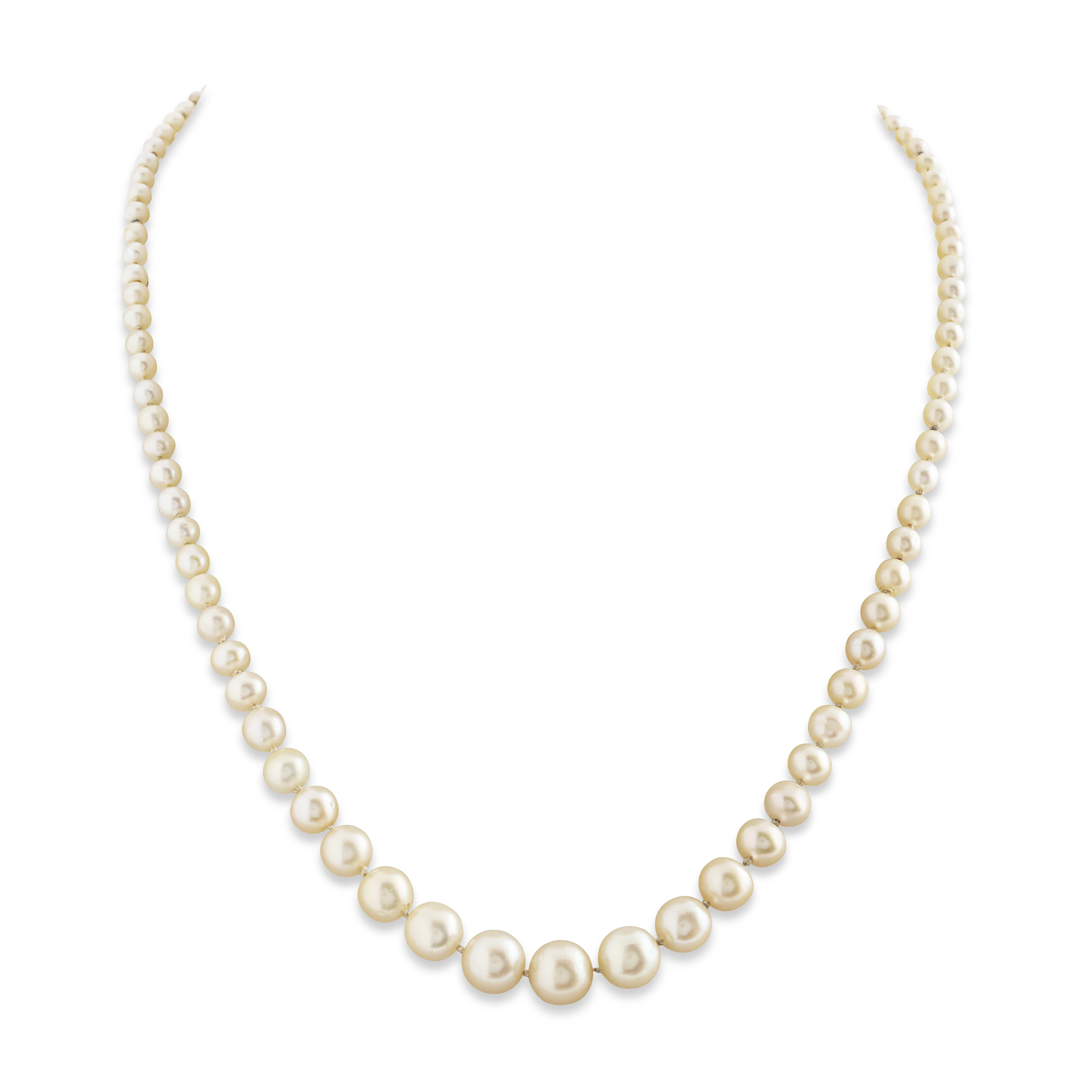 MONTURE VAN CLEEF & ARPELS COLLIER PERLES FINES, PERLE DE CULTURE ET DIAMANTS image 2