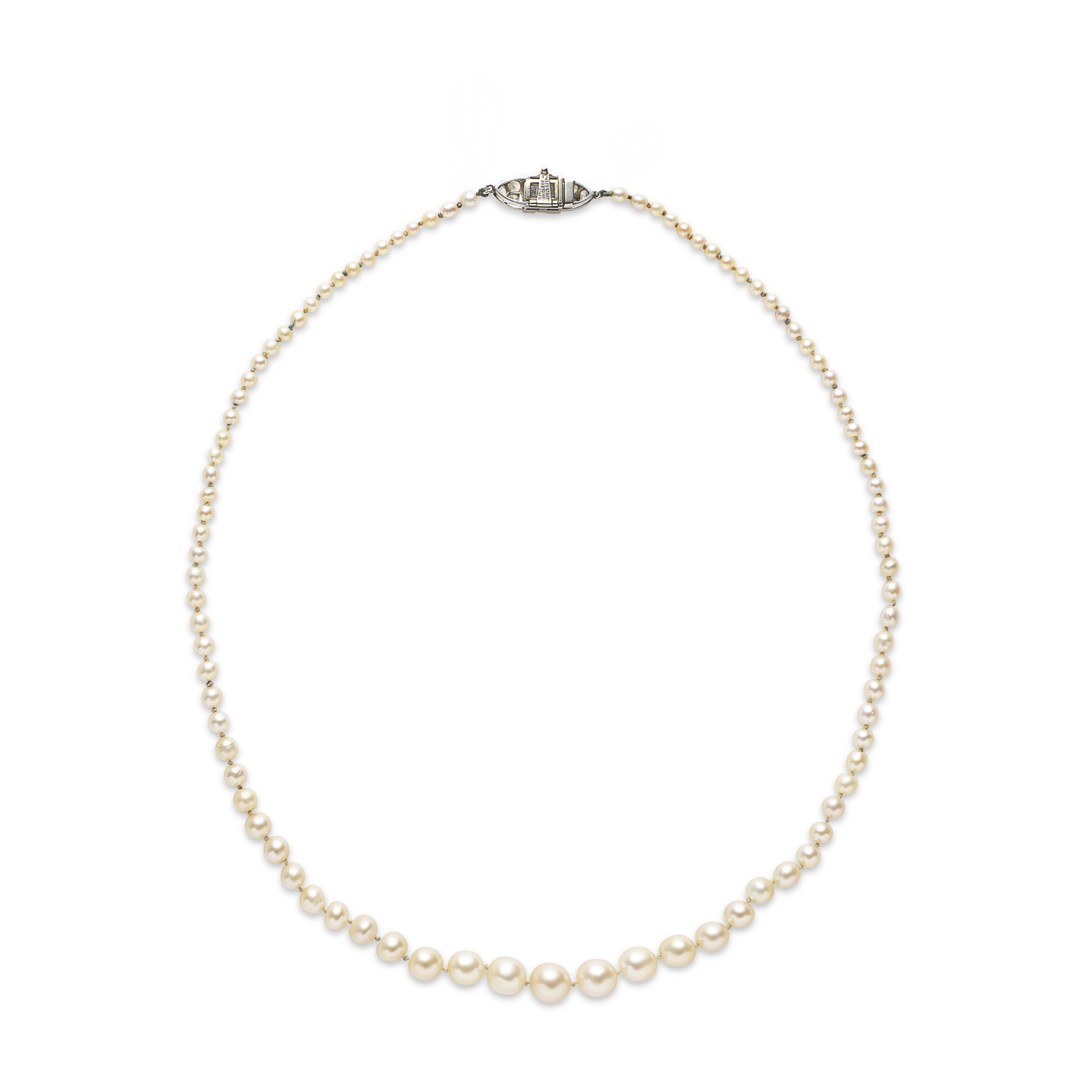 MONTURE VAN CLEEF & ARPELS COLLIER PERLES FINES, PERLE DE CULTURE ET DIAMANTS image 4